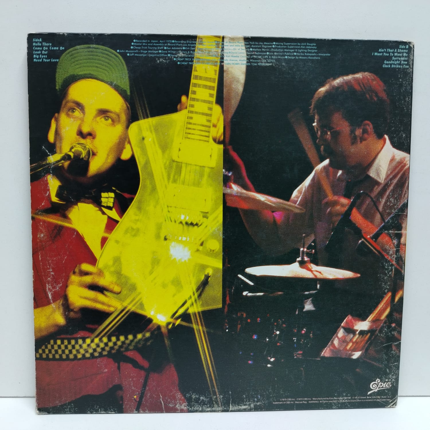 Cheap Trick – Cheap Trick At Budokan (LP EPOCA-JAPAN) - Imagen 7