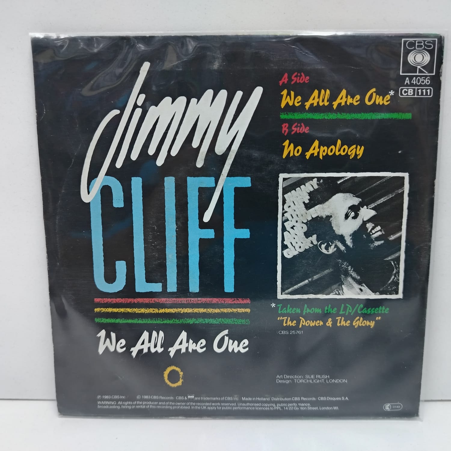 Jimmy Cliff – We All Are One (LP 45 Rpm) - Imagen 2