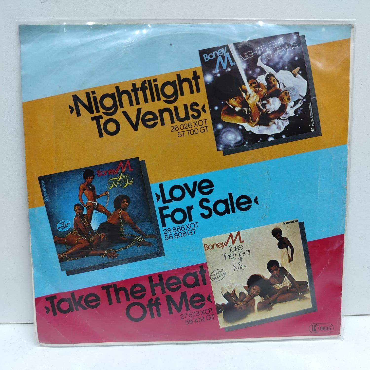 Boney M – Mary’s Boy child, oh my lord / Dancing in the streets (LP 45 Rpm) - Imagen 2