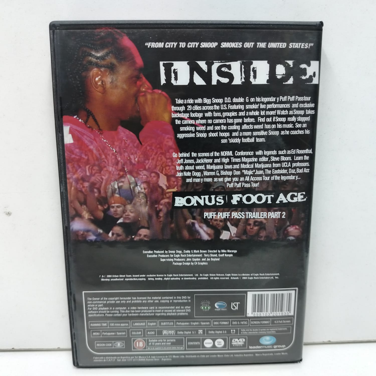 Snoop Dogg – Big Snoop Dogg’s Puff Puff Pass Tour (DVD) - Imagen 3