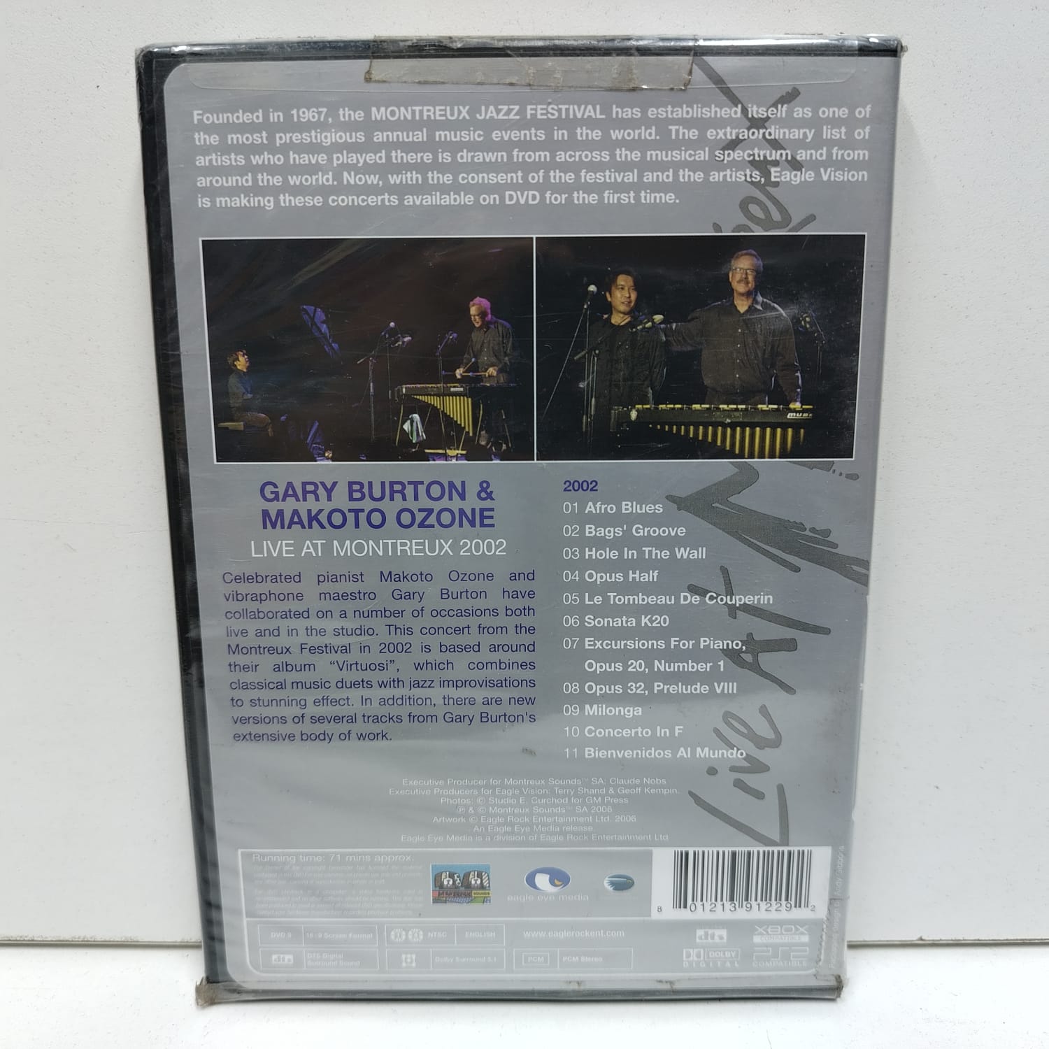 GARY BURTON & MAKOTO OZONE (DVD) - Imagen 2