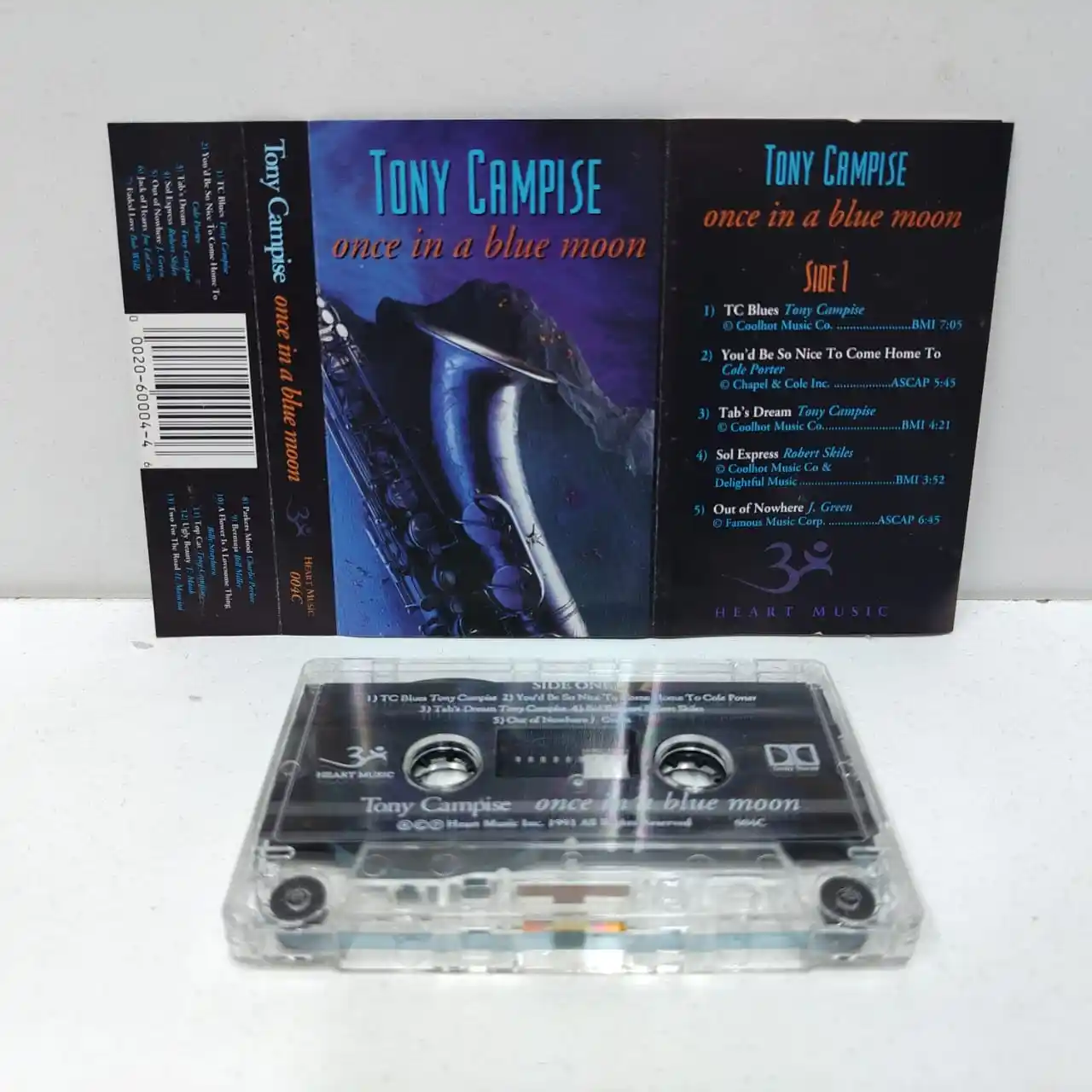 Tony Campise – Once In A Blue Moon (CASSETTE)