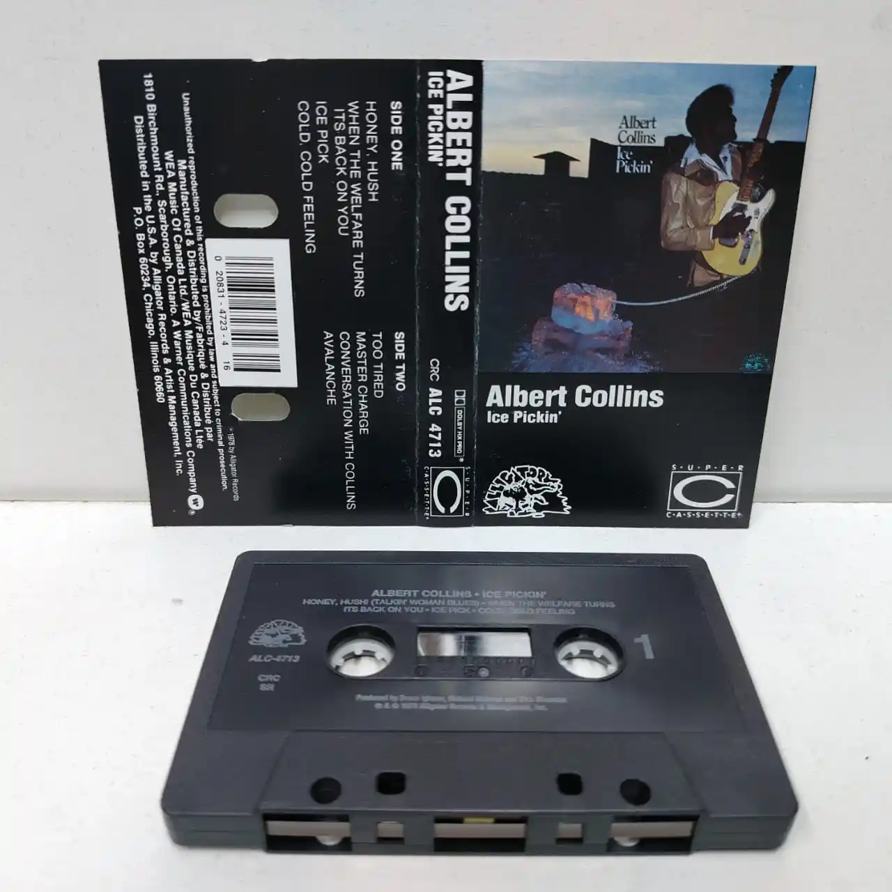 Albert Collins – Ice Pickin’ (CASSETTE)