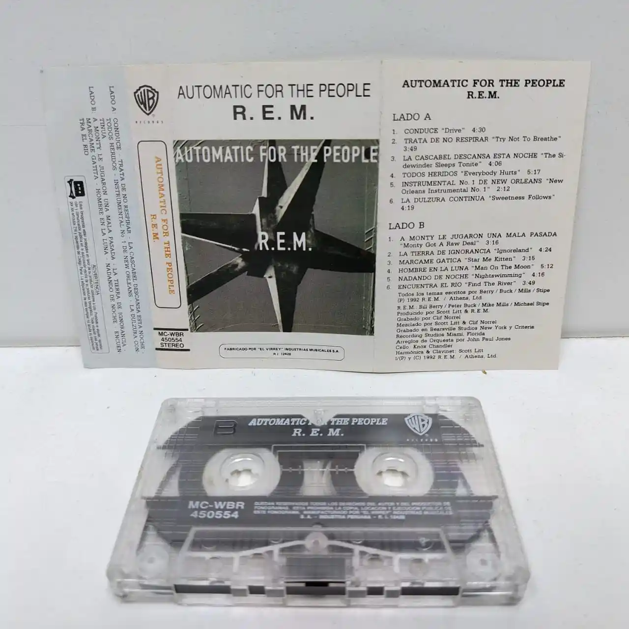 R.E.M. – Automatic For The People (CASSETTE)
