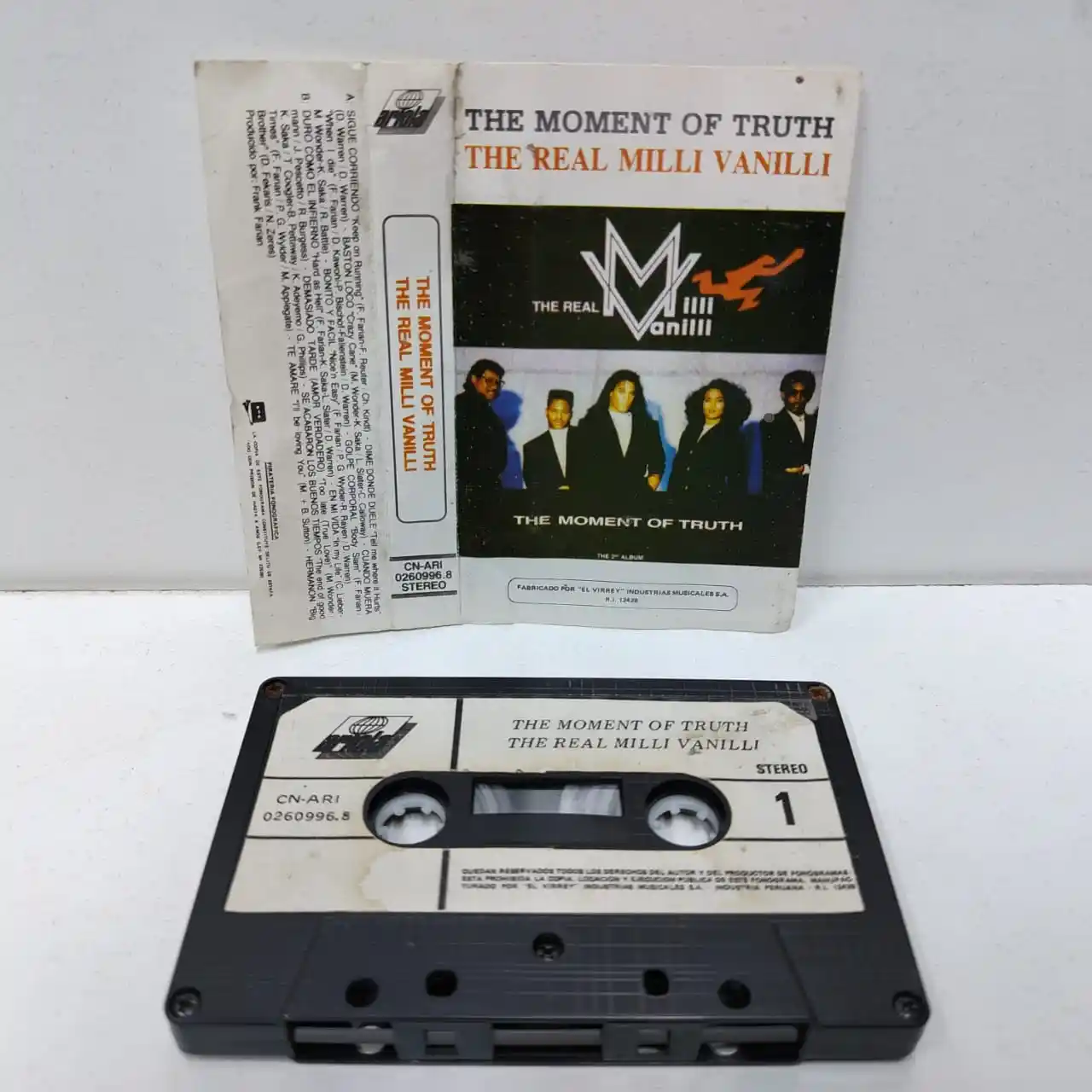 MILLI VANILLI (CASSETTE)