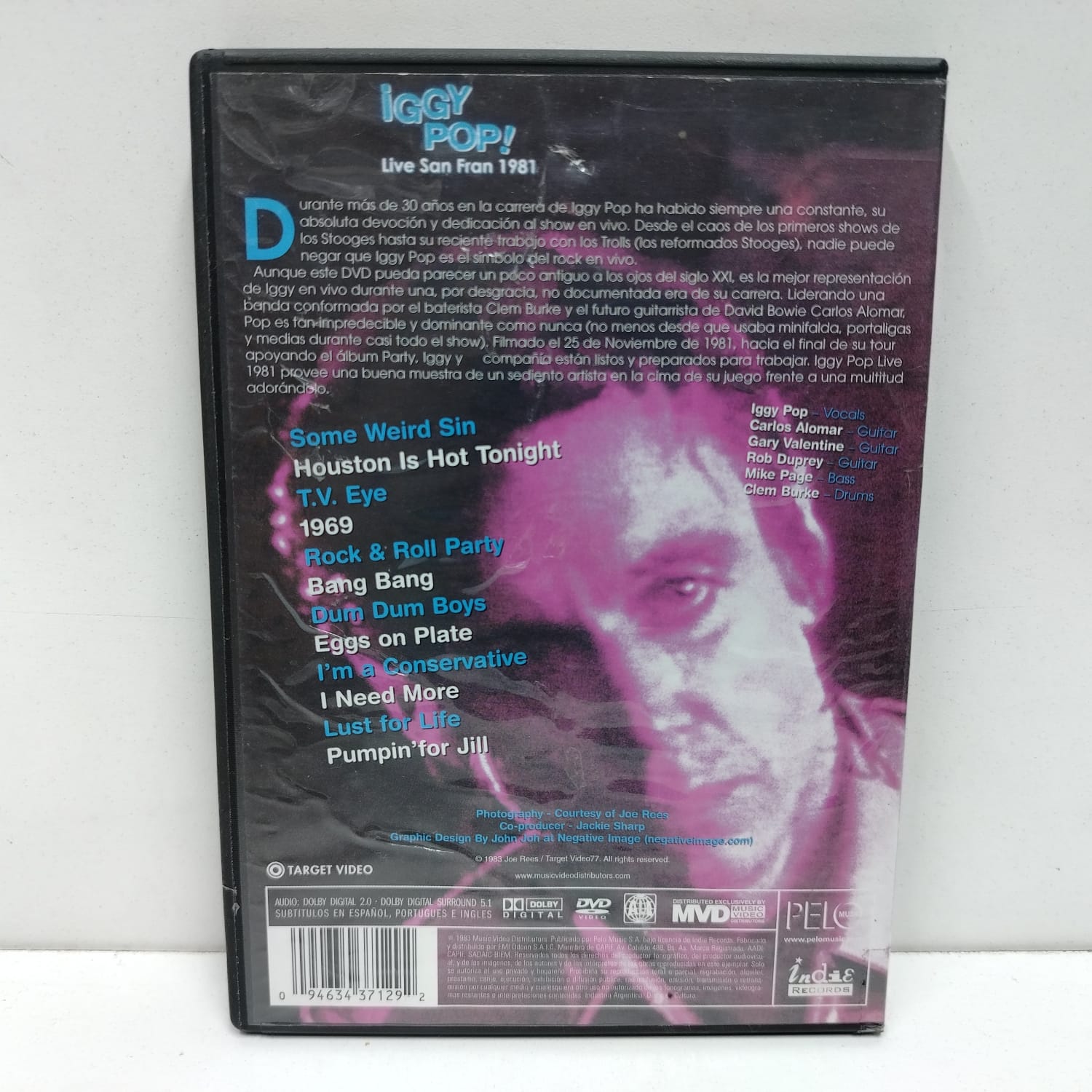 IGGY POP (DVD) - Imagen 2