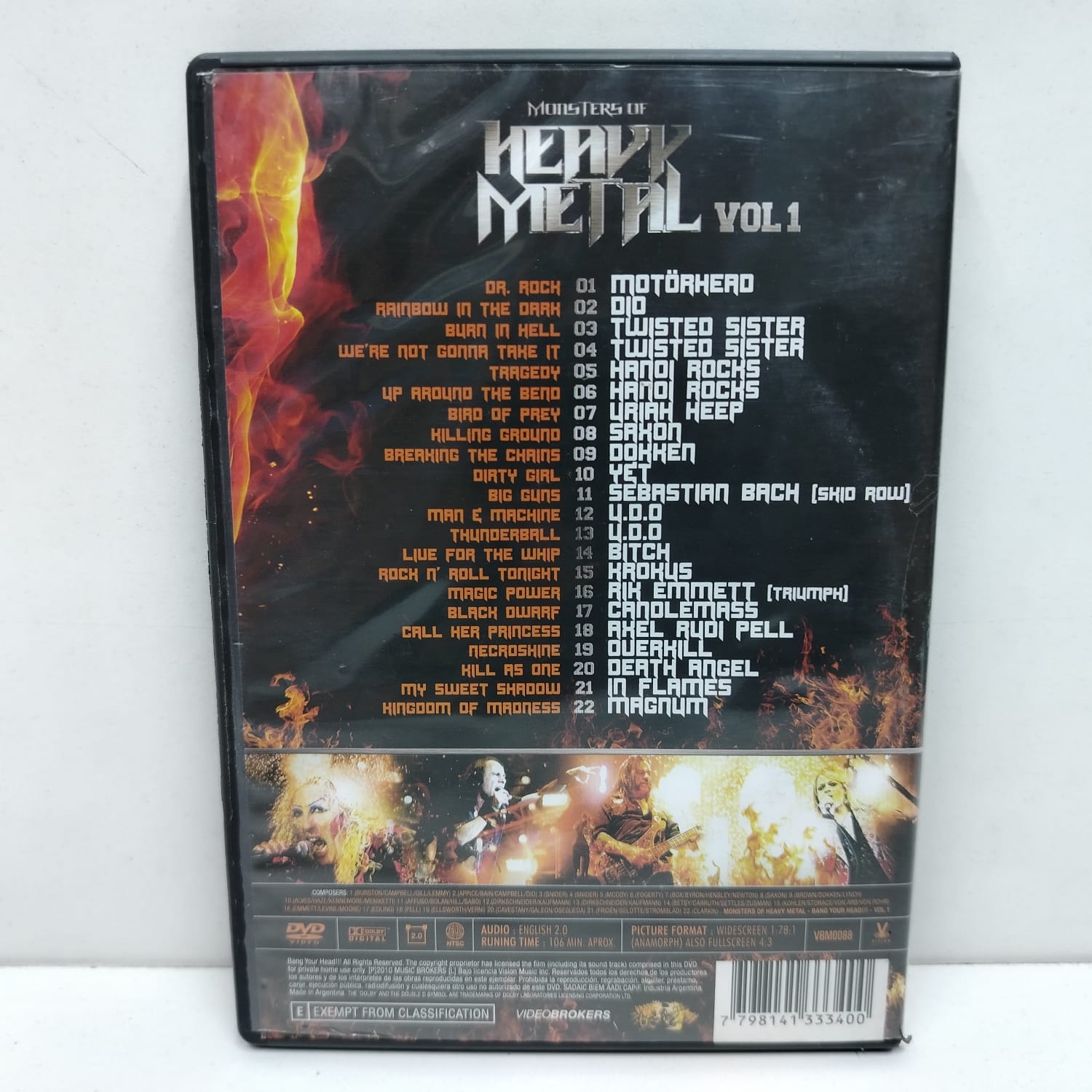 HEAVY METAL VOL 1 (DVD) - Imagen 2