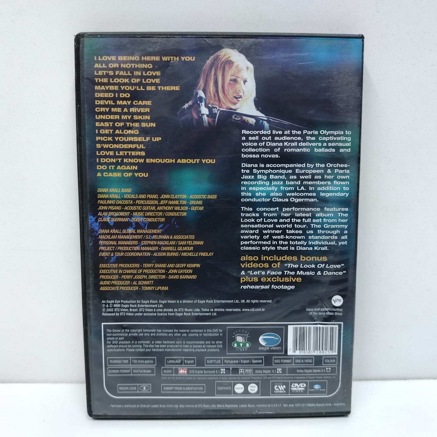 Diana Krall – Live in Paris (DVD) - Imagen 2