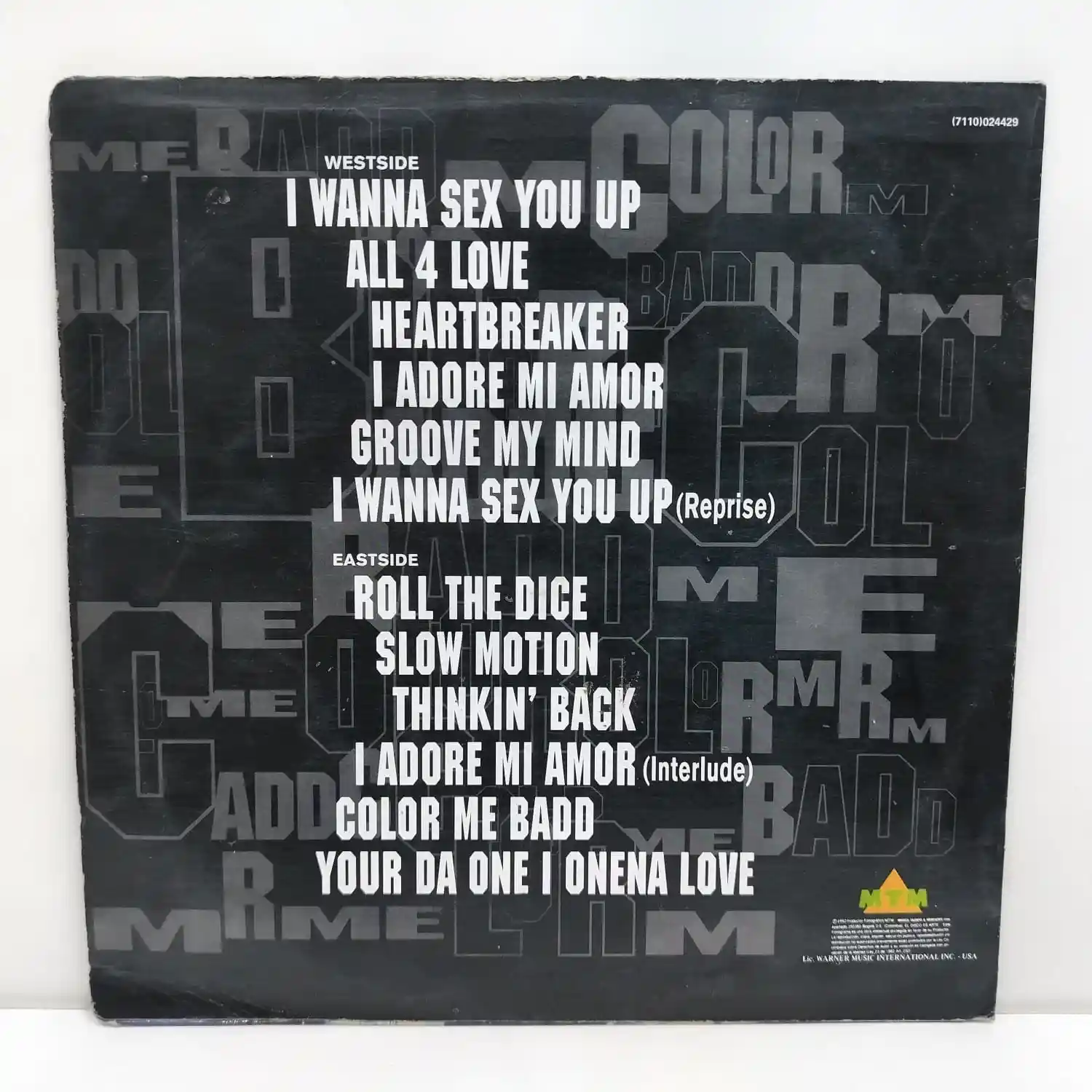 Color Me Badd – C.M.B. (LP EPOCA) - Imagen 4
