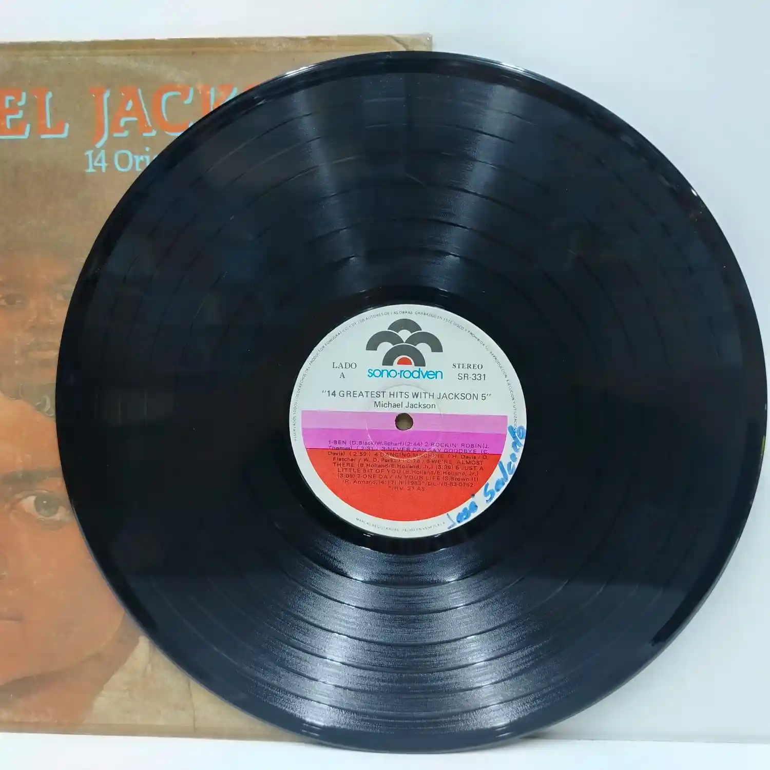 Michael Jackson – 14 Original The Jackson 5 (LP EPOCA) - Imagen 3