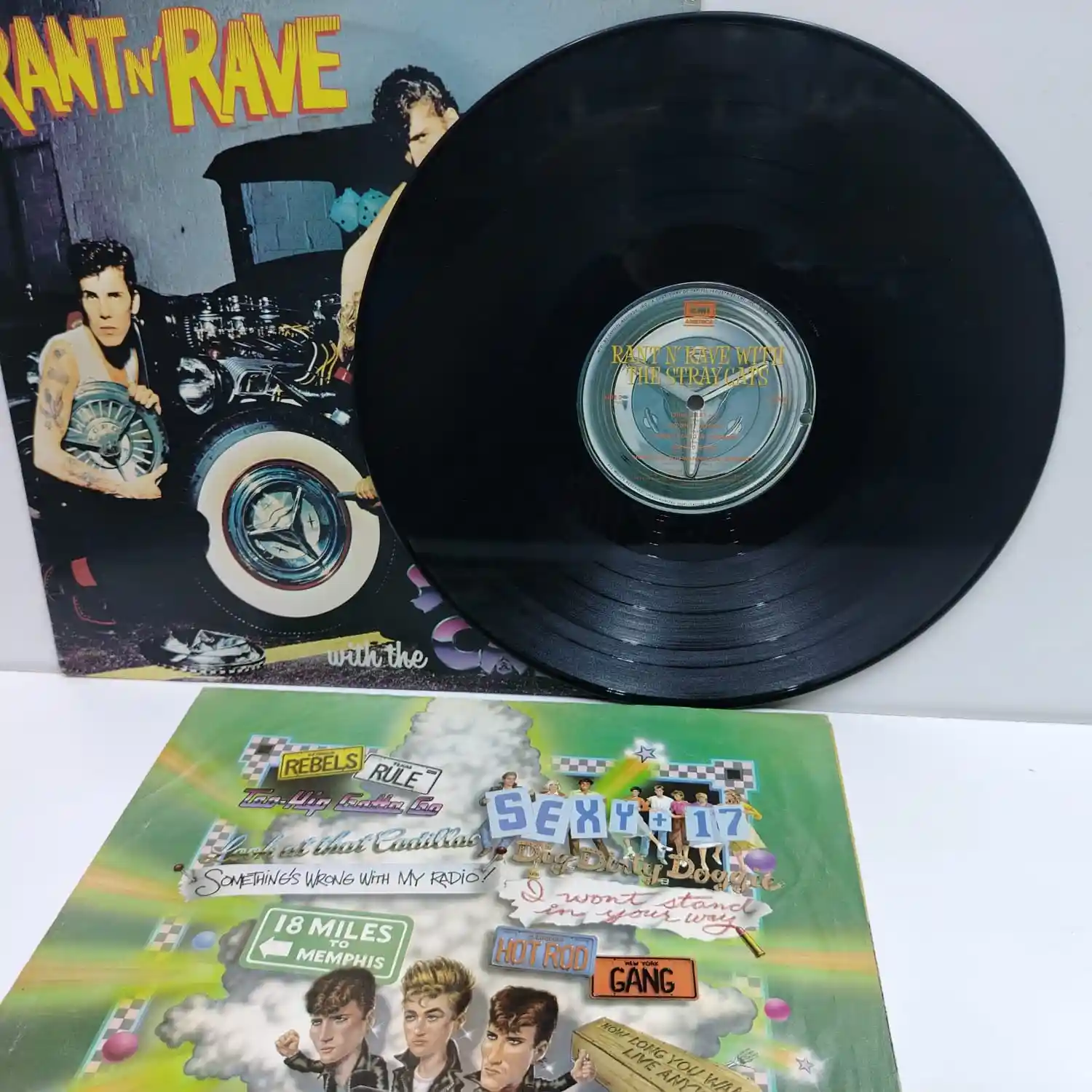 Stray Cats – Rant N’ Rave (LP EPOCA) - Imagen 2