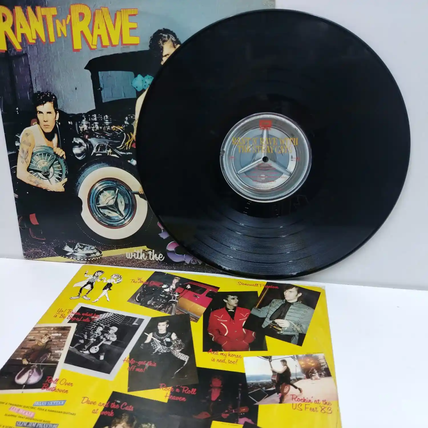 Stray Cats – Rant N’ Rave (LP EPOCA) - Imagen 3