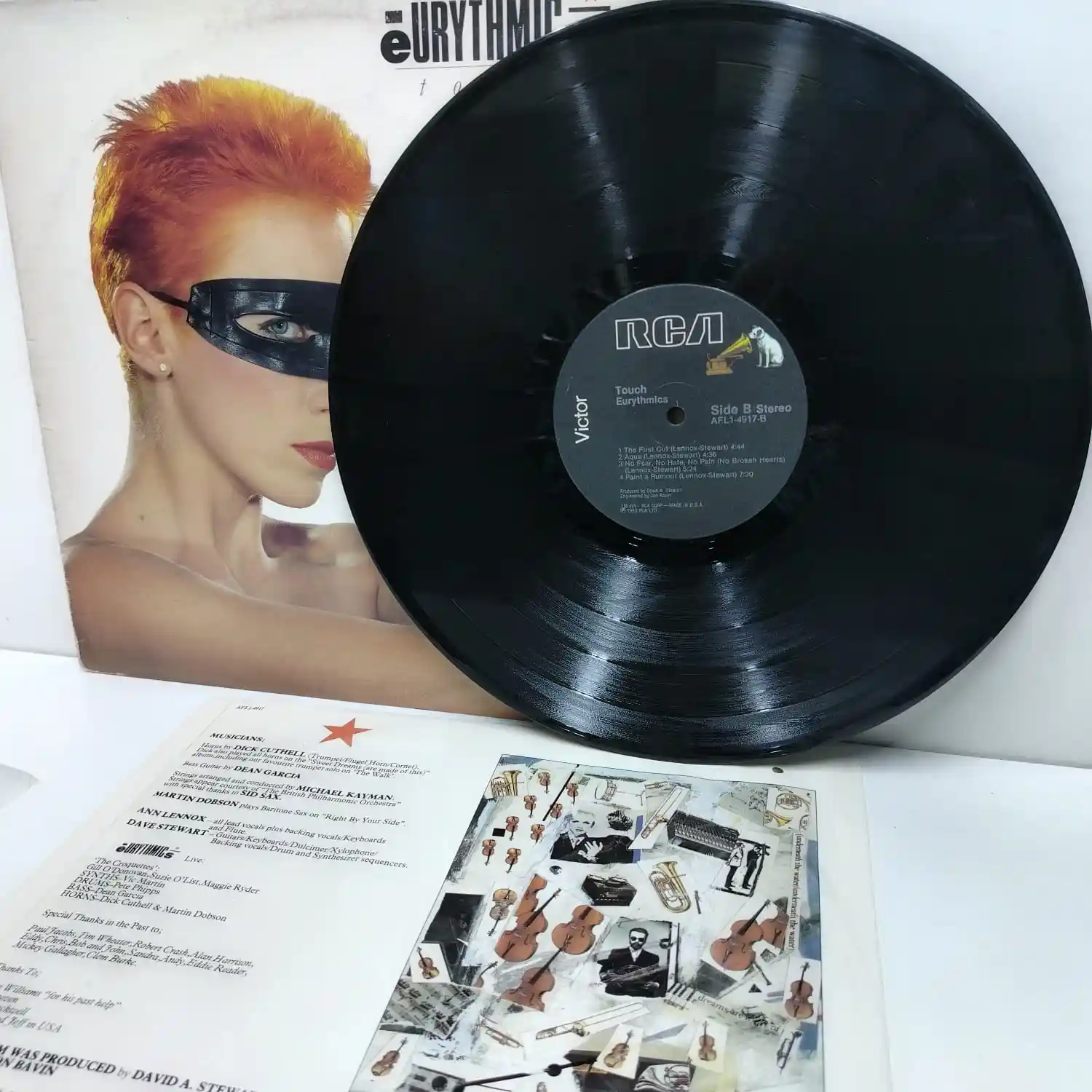 Eurythmics – Touch (LP EPOCA) - Imagen 3