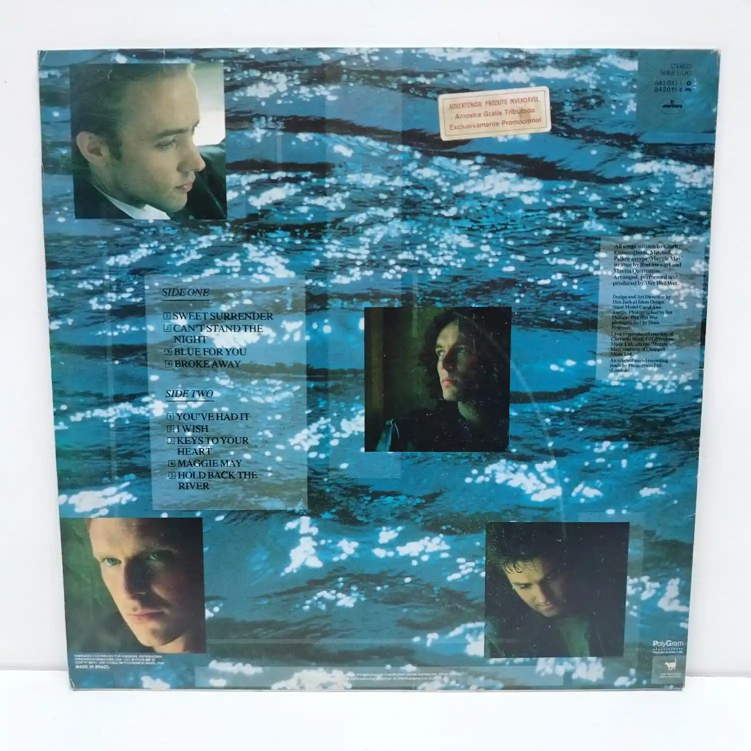 Wet Wet Wet – Holding Back The River (LP EPOCA) - Imagen 2