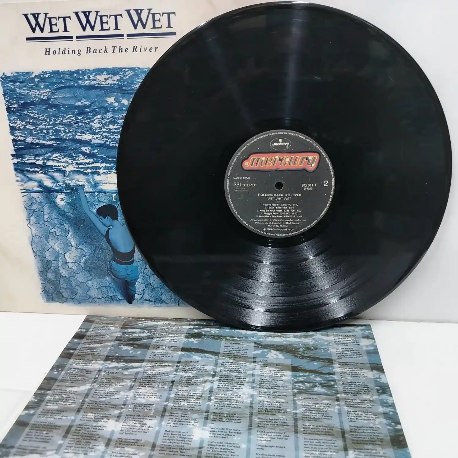 Wet Wet Wet – Holding Back The River (LP EPOCA) - Imagen 3