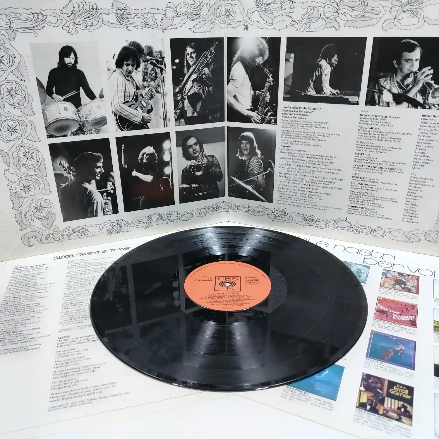 Blood Sweat & Tears – New Blood (LP EPOCA) - Imagen 2