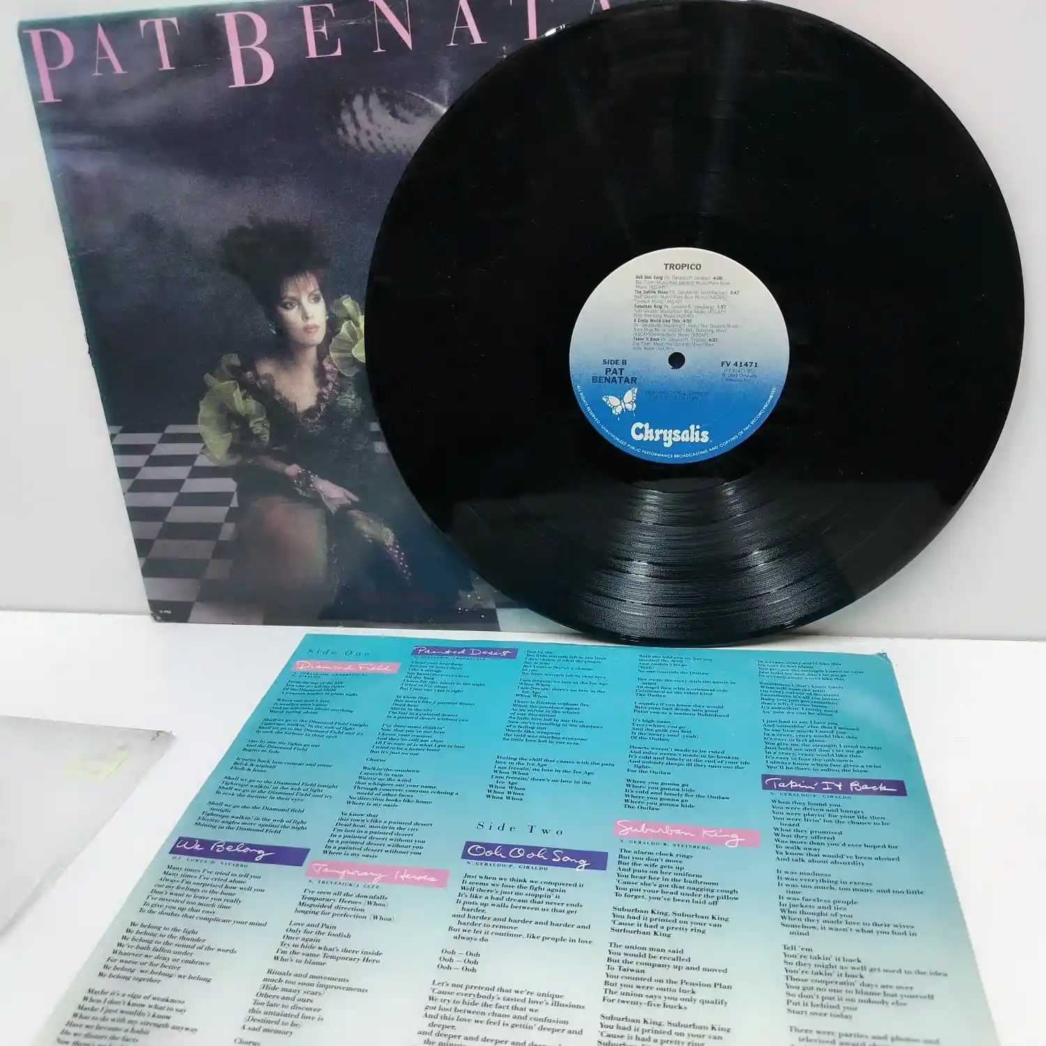 Pat Benatar – Tropico (LP EPOCA) - Imagen 4
