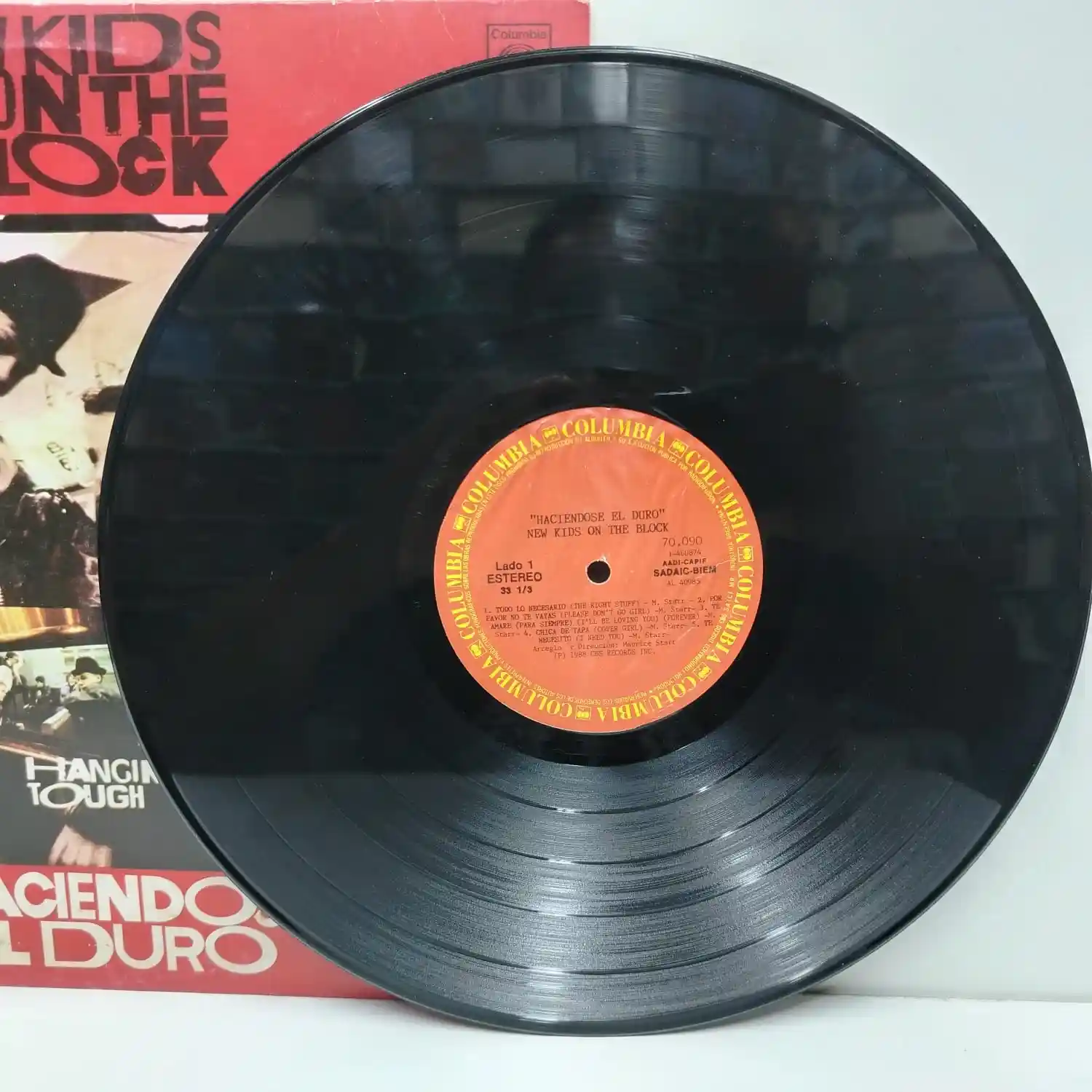 New Kids On The Block – Hangin’ Tough (LP EPOCA) - Imagen 3