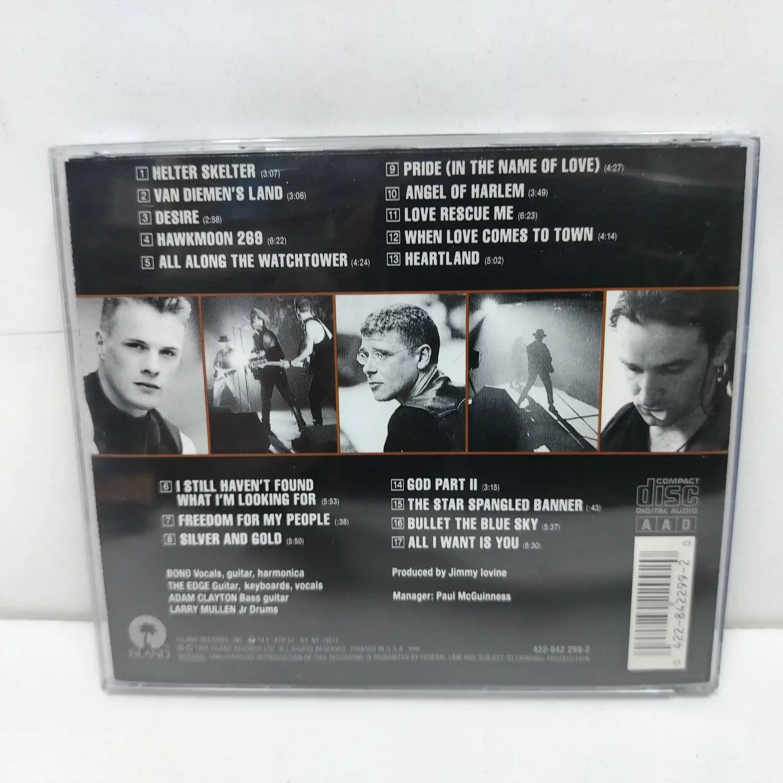 U2 – Rattle And Hum (CD) - Imagen 2
