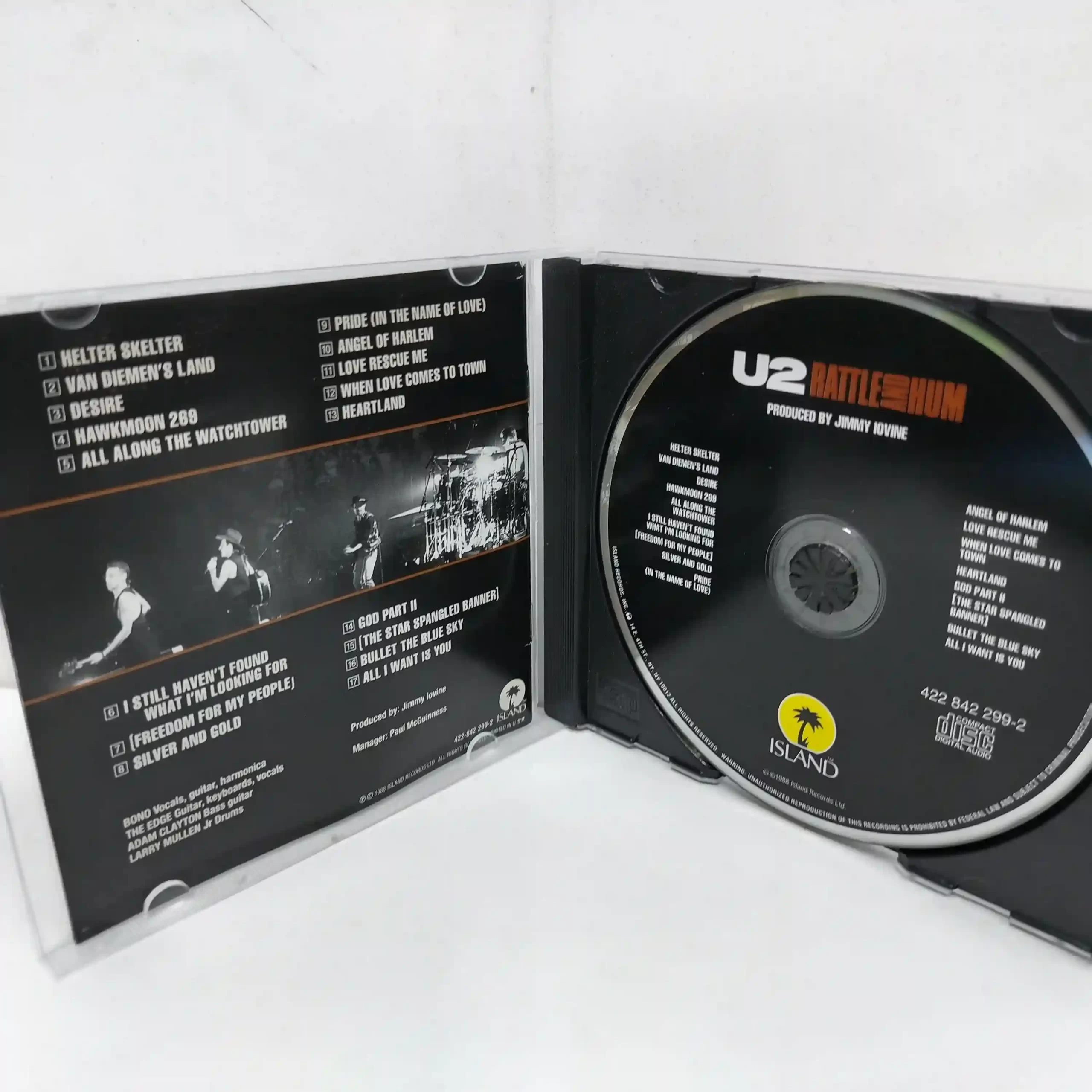 U2 – Rattle And Hum (CD) - Imagen 3