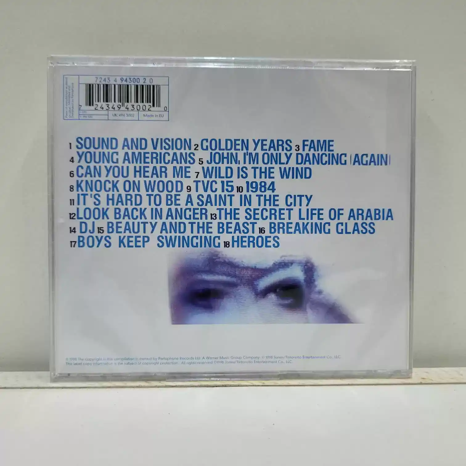 David Bowie – The Best Of 1974/1979 (CD SELLADO) - Imagen 2