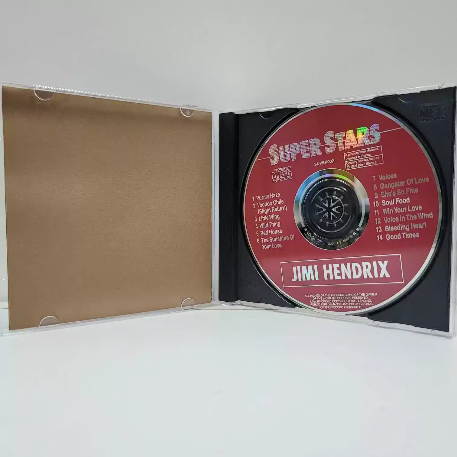 Jimi Hendrix – Super Stars (CD) - Imagen 2