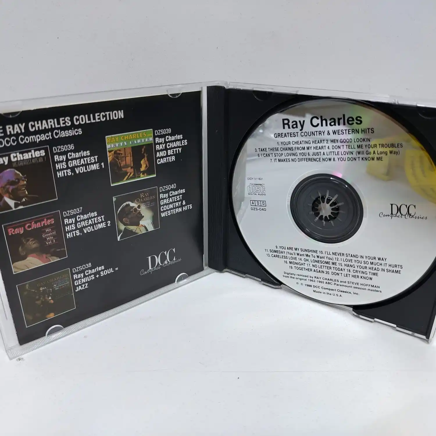 Ray Charles – Greatest Country & Western Hits (CD) - Imagen 3