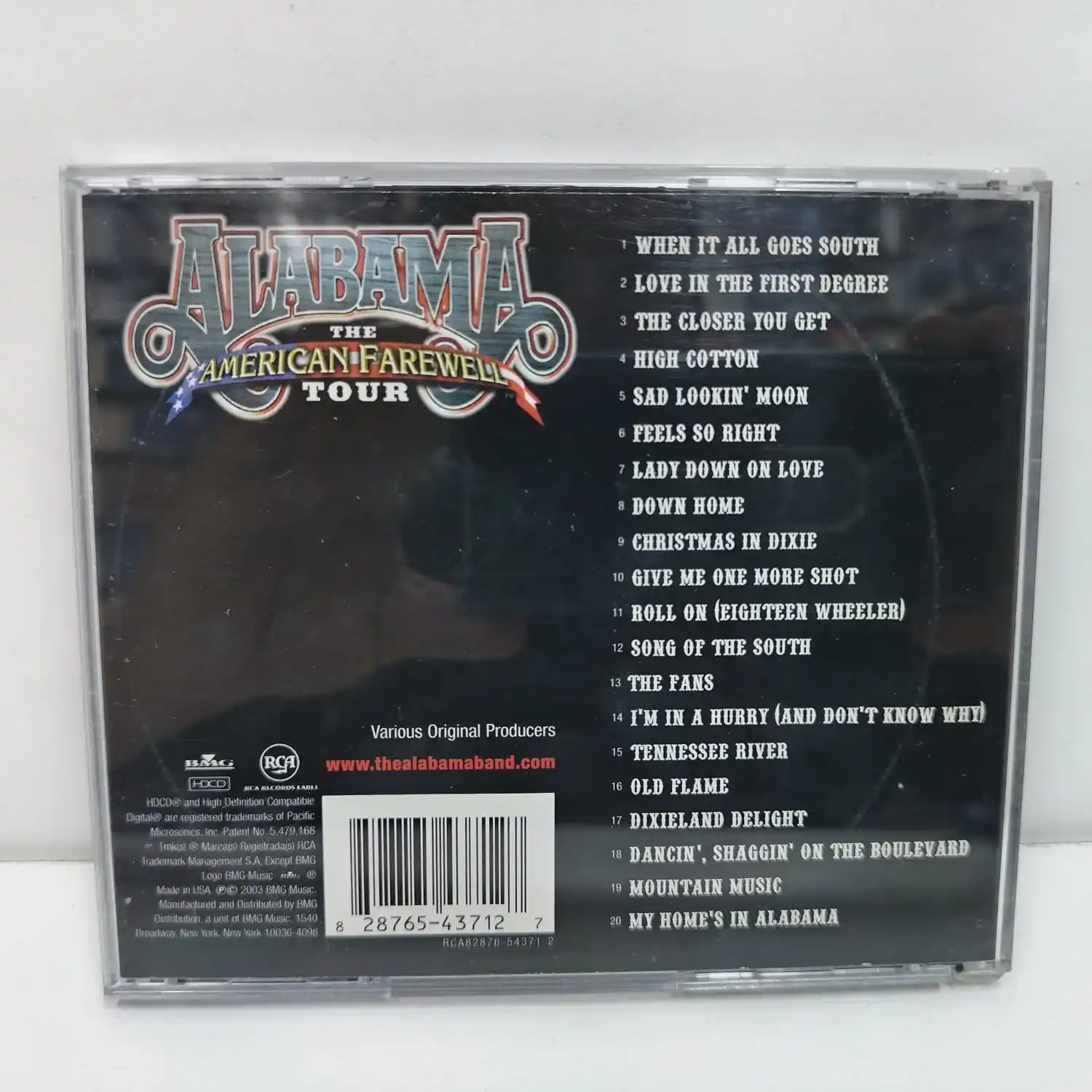 Alabama – The American Farewell Tour (CD) - Imagen 2