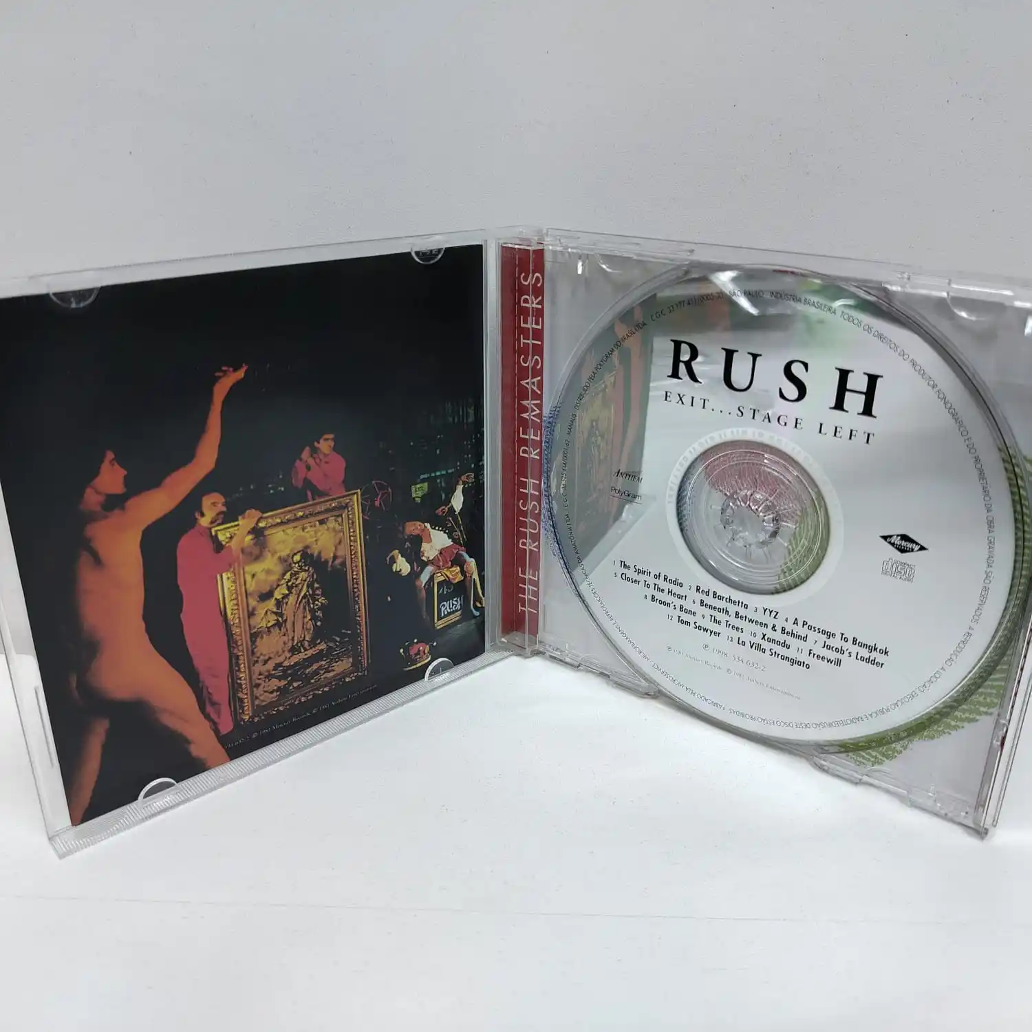 Rush – Exit…Stage Left (CD) - Imagen 2