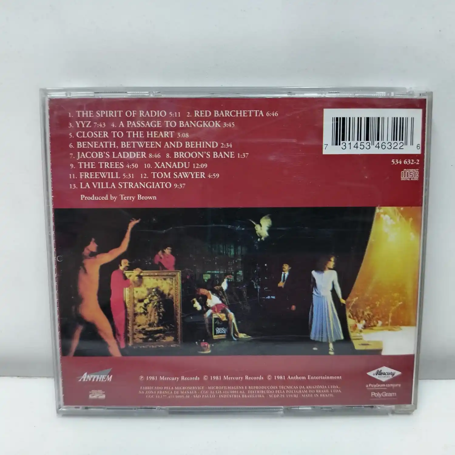 Rush – Exit…Stage Left (CD) - Imagen 3