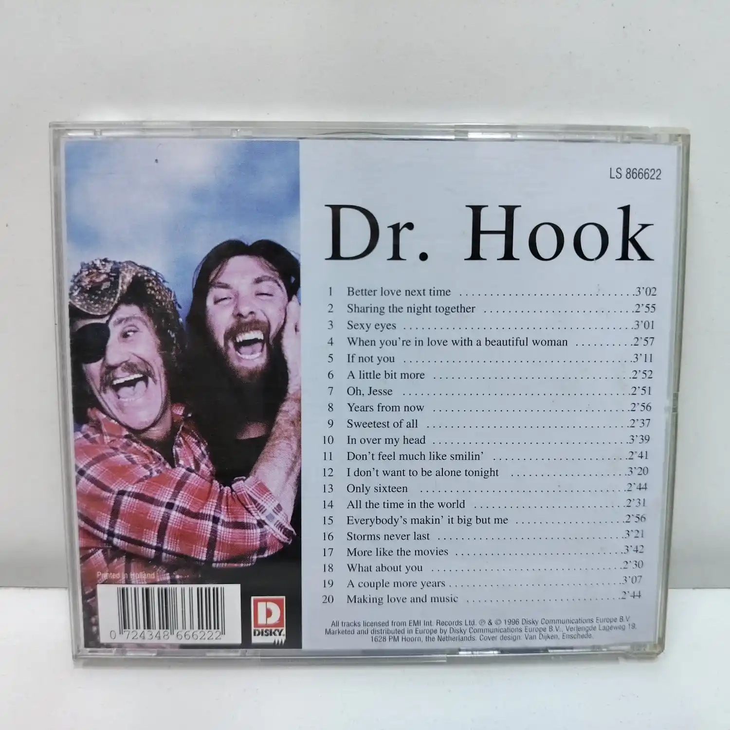Dr. Hook – 20 Great Love Songs (CD) - Imagen 2