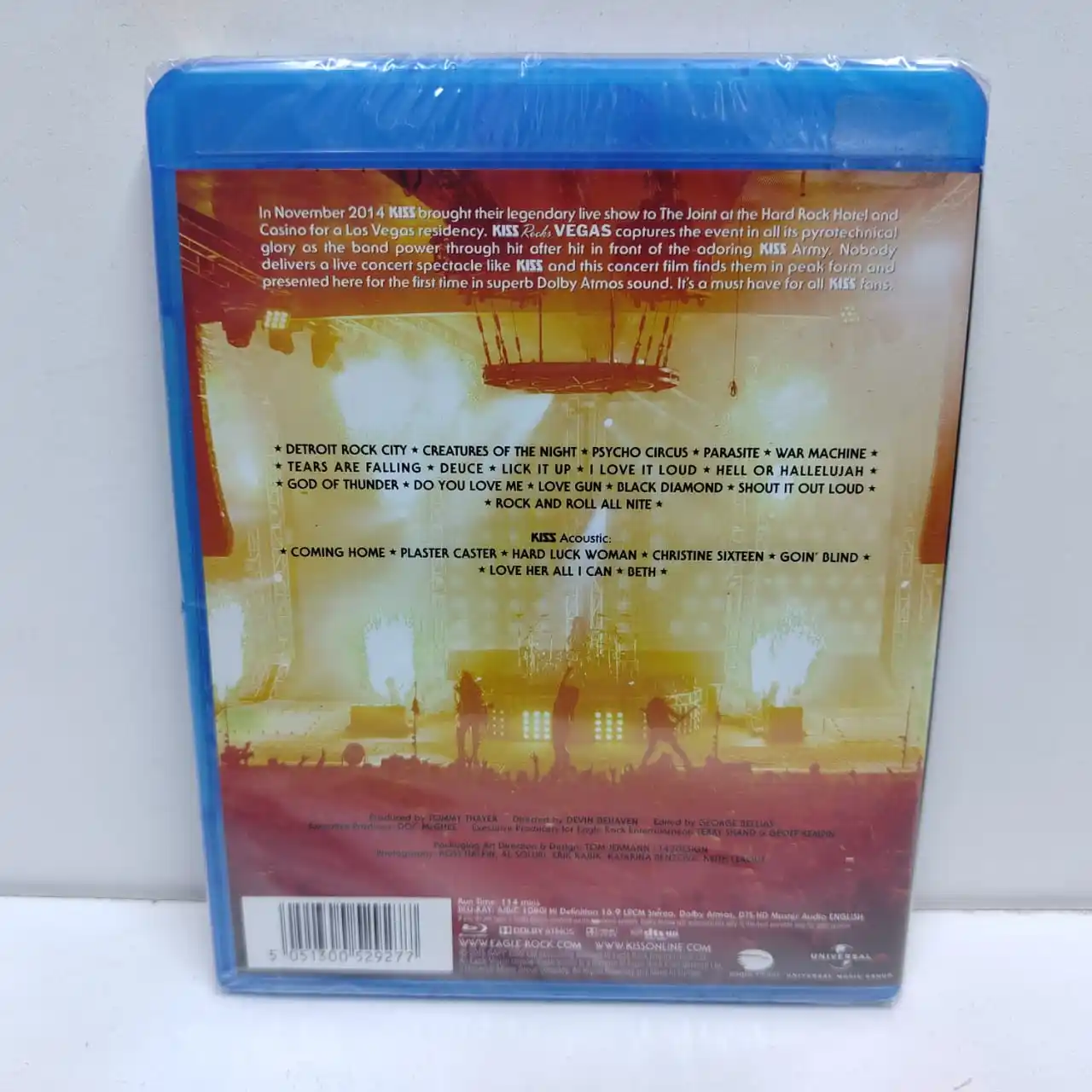 Kiss – Kiss Rocks Vegas (BLU-RAY SELLADO) - Imagen 2