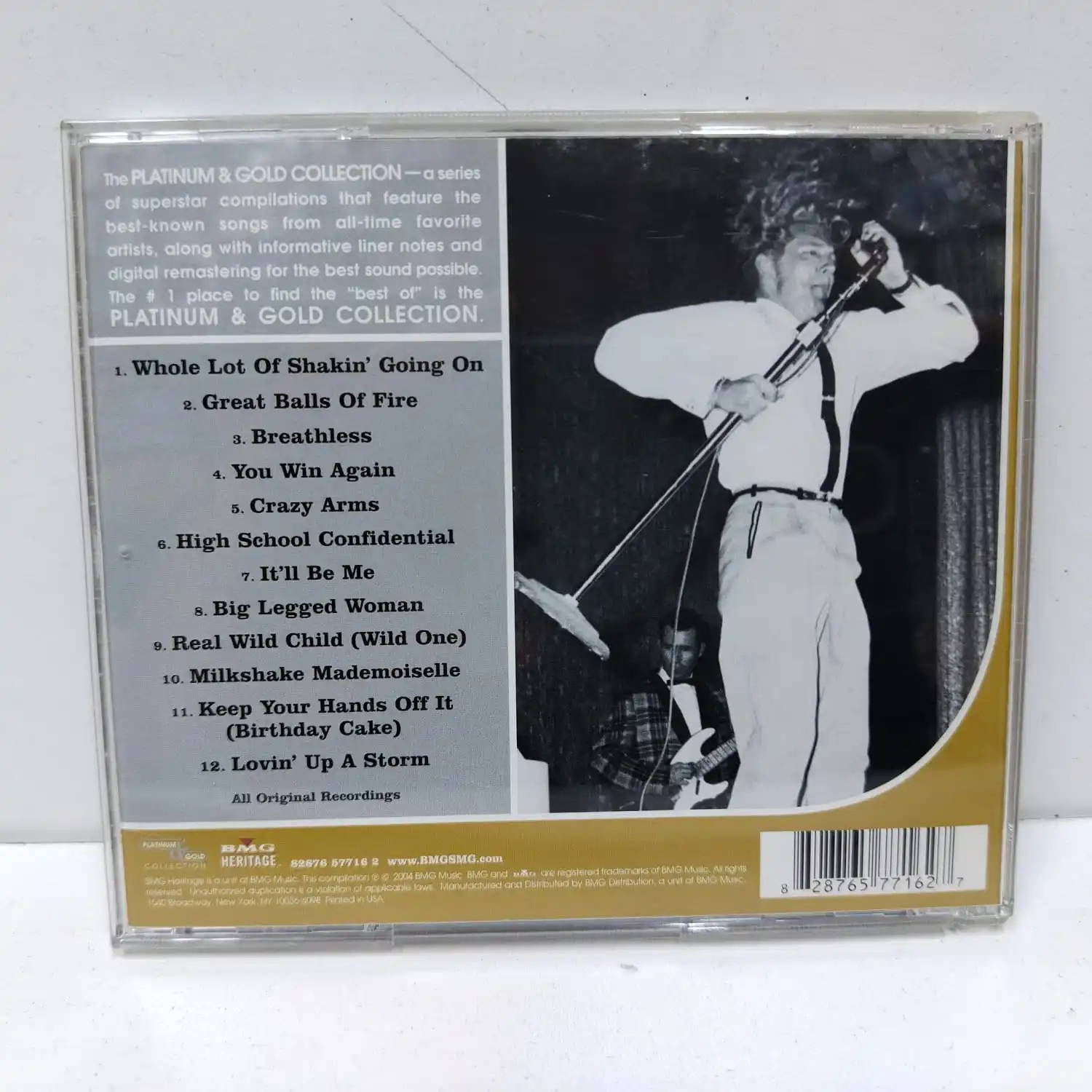Jerry Lee Lewis – Platinum & Gold Collection (CD) - Imagen 2