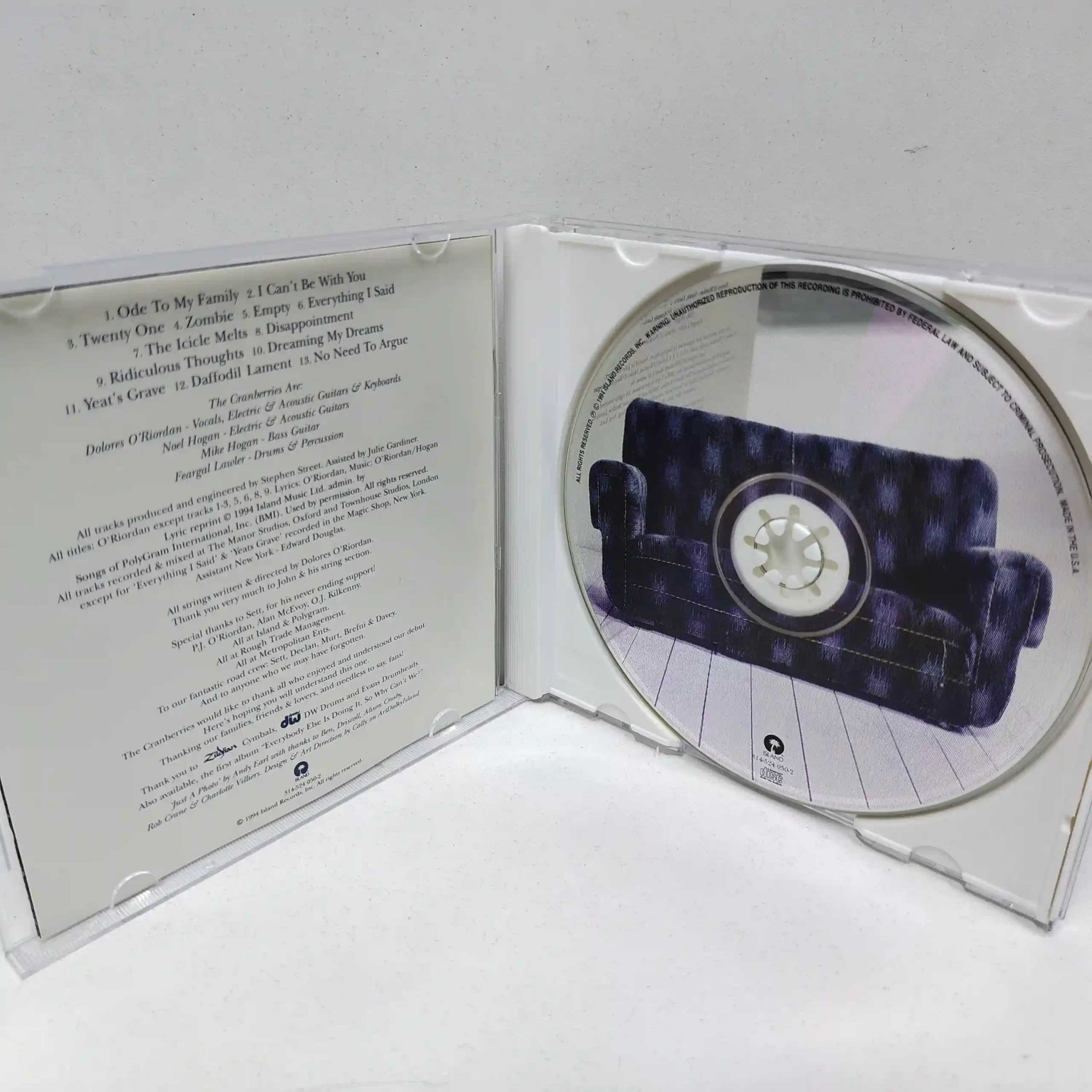 The Cranberries – No Need To Argue (CD) - Imagen 3