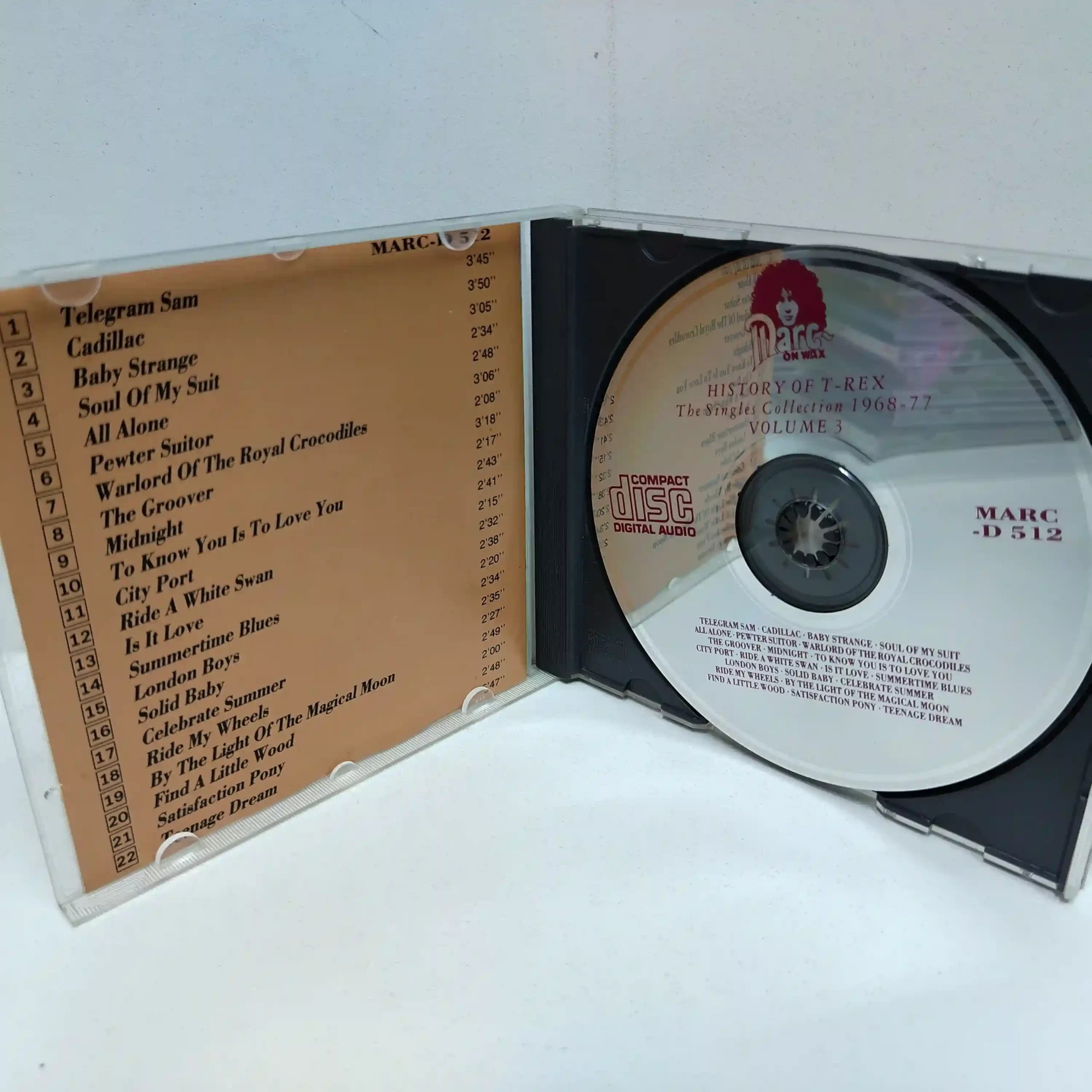 T-Rex – History Of T•Rex – The Singles Collection 1968-77 (CD) - Imagen 3