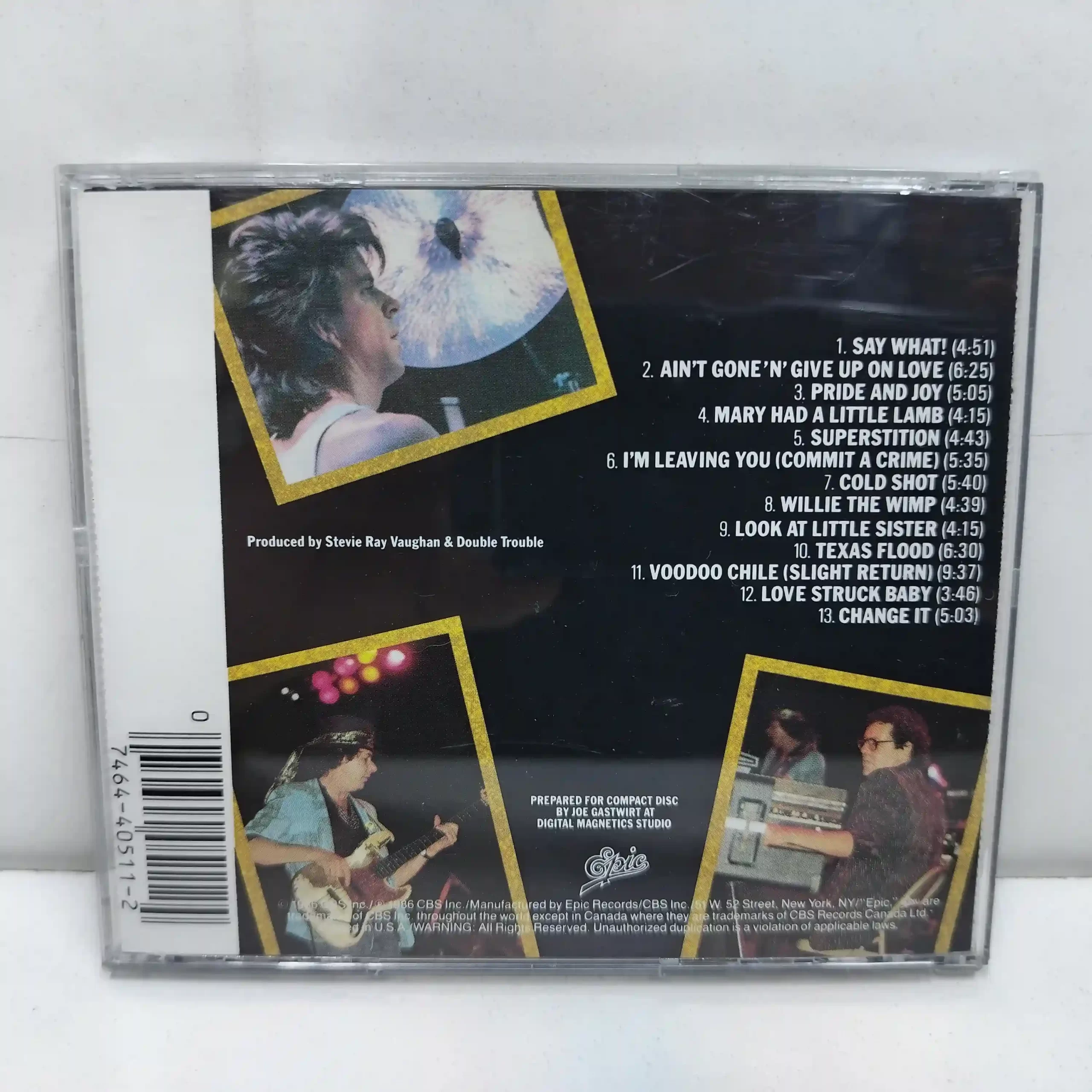 Stevie Ray Vaughan – Live Alive (CD) - Imagen 2