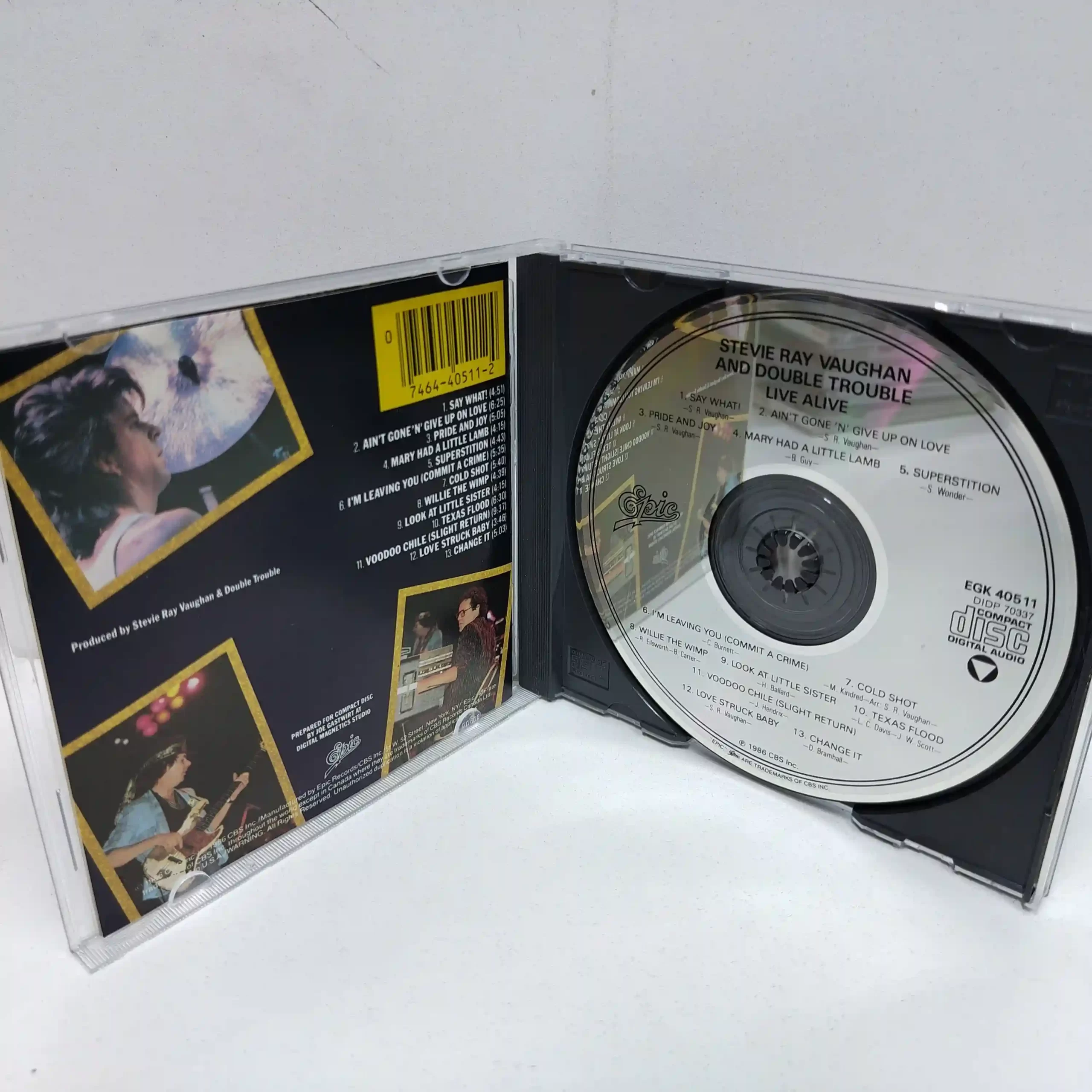Stevie Ray Vaughan – Live Alive (CD) - Imagen 3