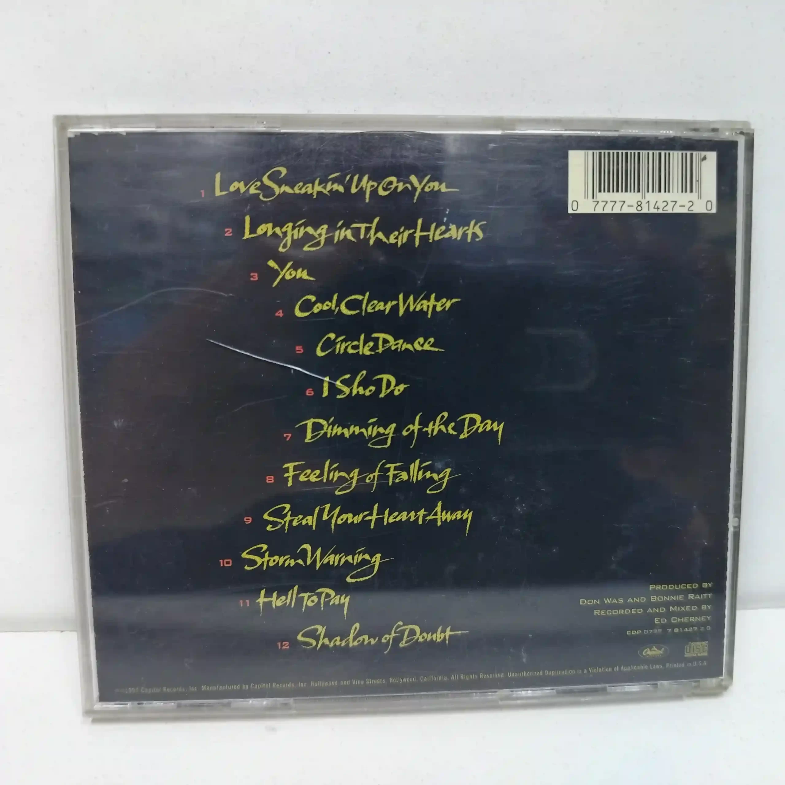 Bonnie Raitt – Longing In Their Hearts (CD) - Imagen 2