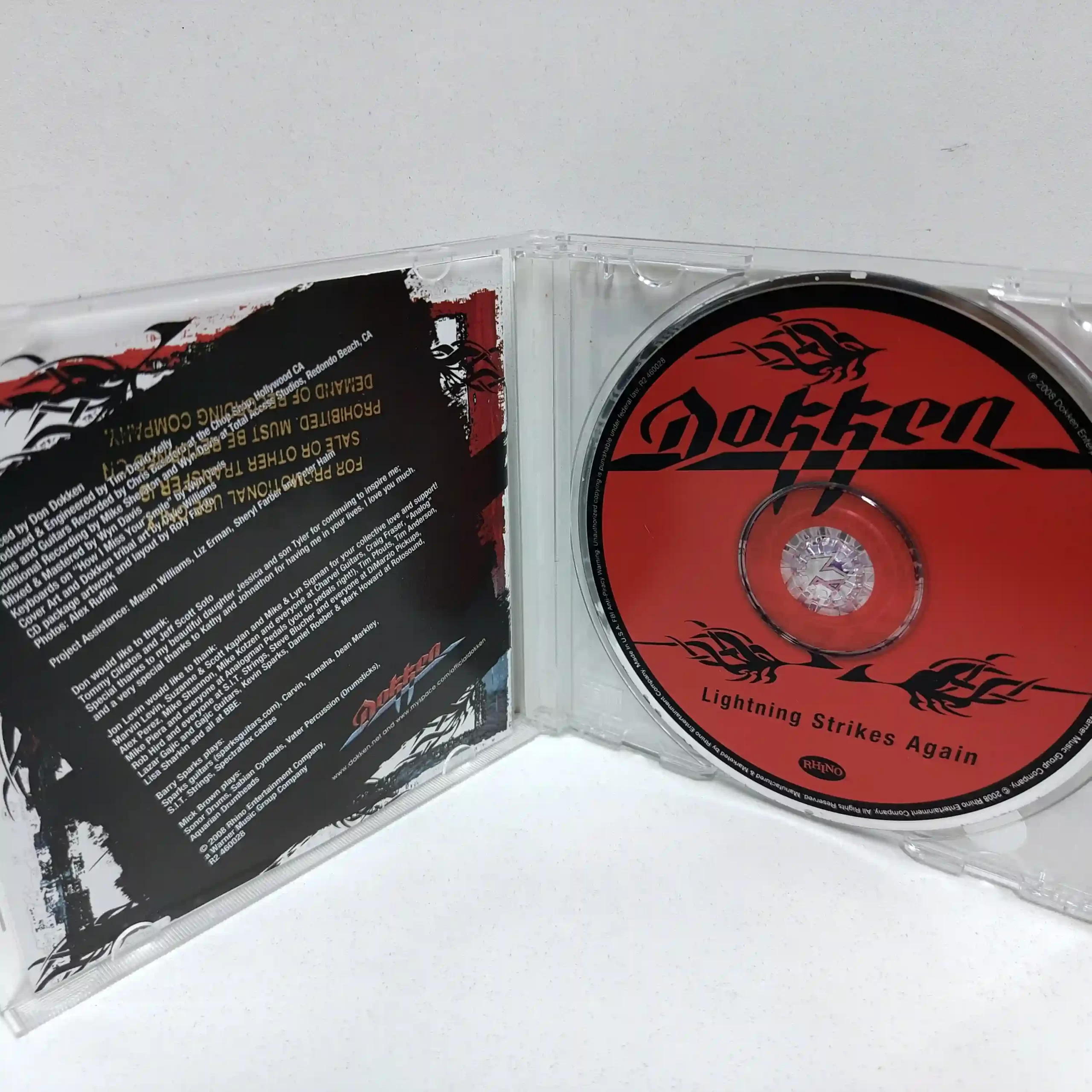 Dokken – Lightning Strikes Again (CD) - Imagen 3