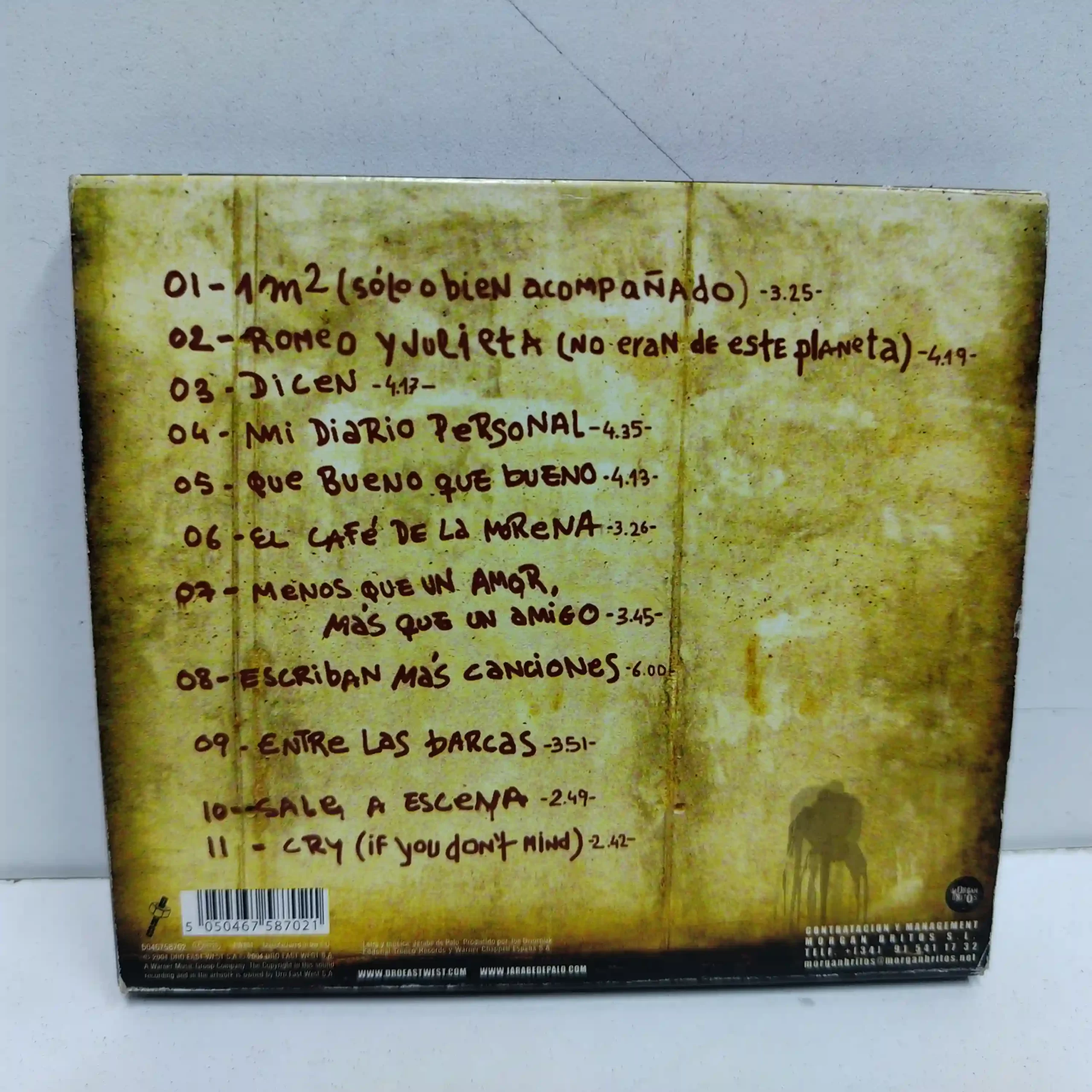 Jarabe De Palo – Un Metro Cuadrado (CD) - Imagen 2