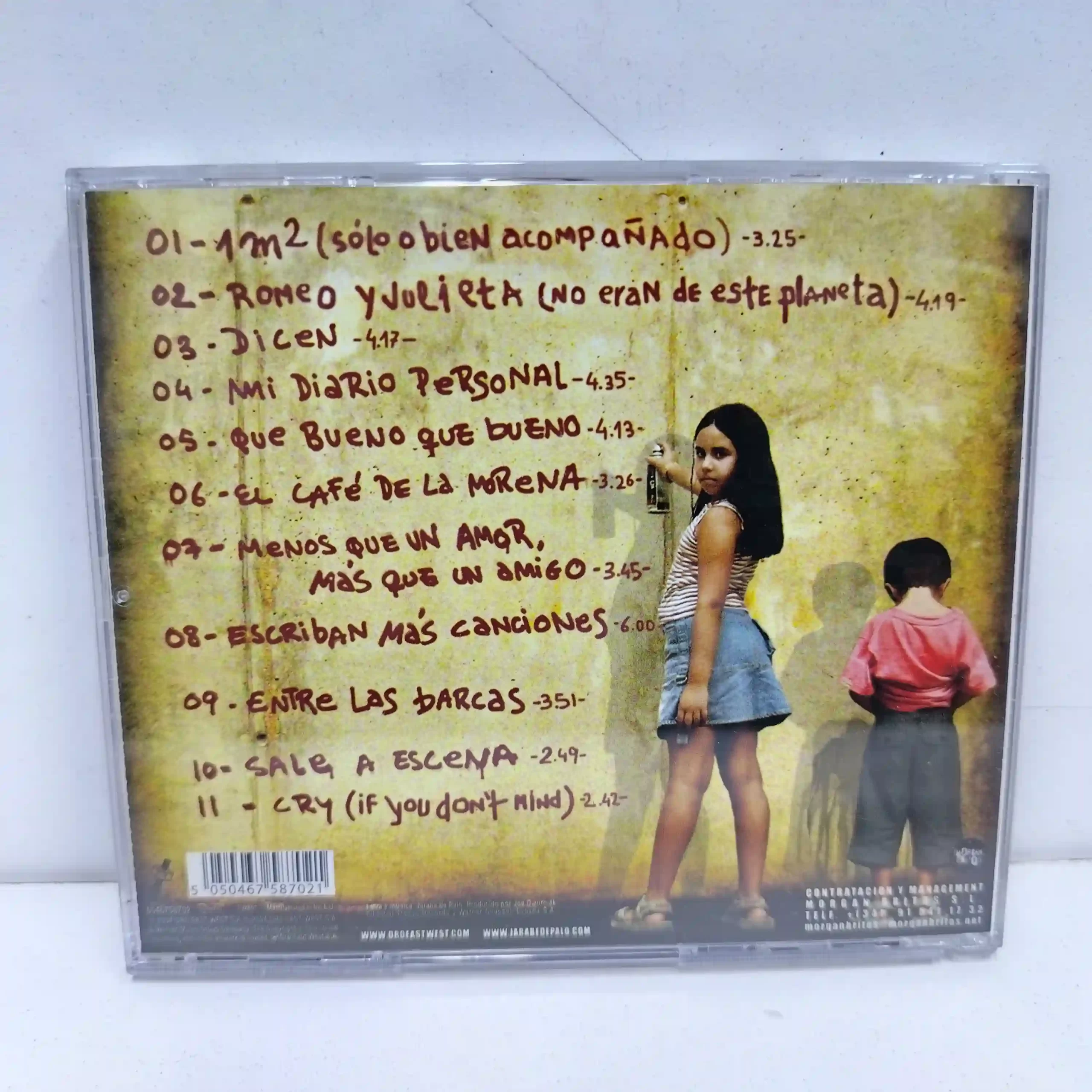 Jarabe De Palo – Un Metro Cuadrado (CD) - Imagen 4