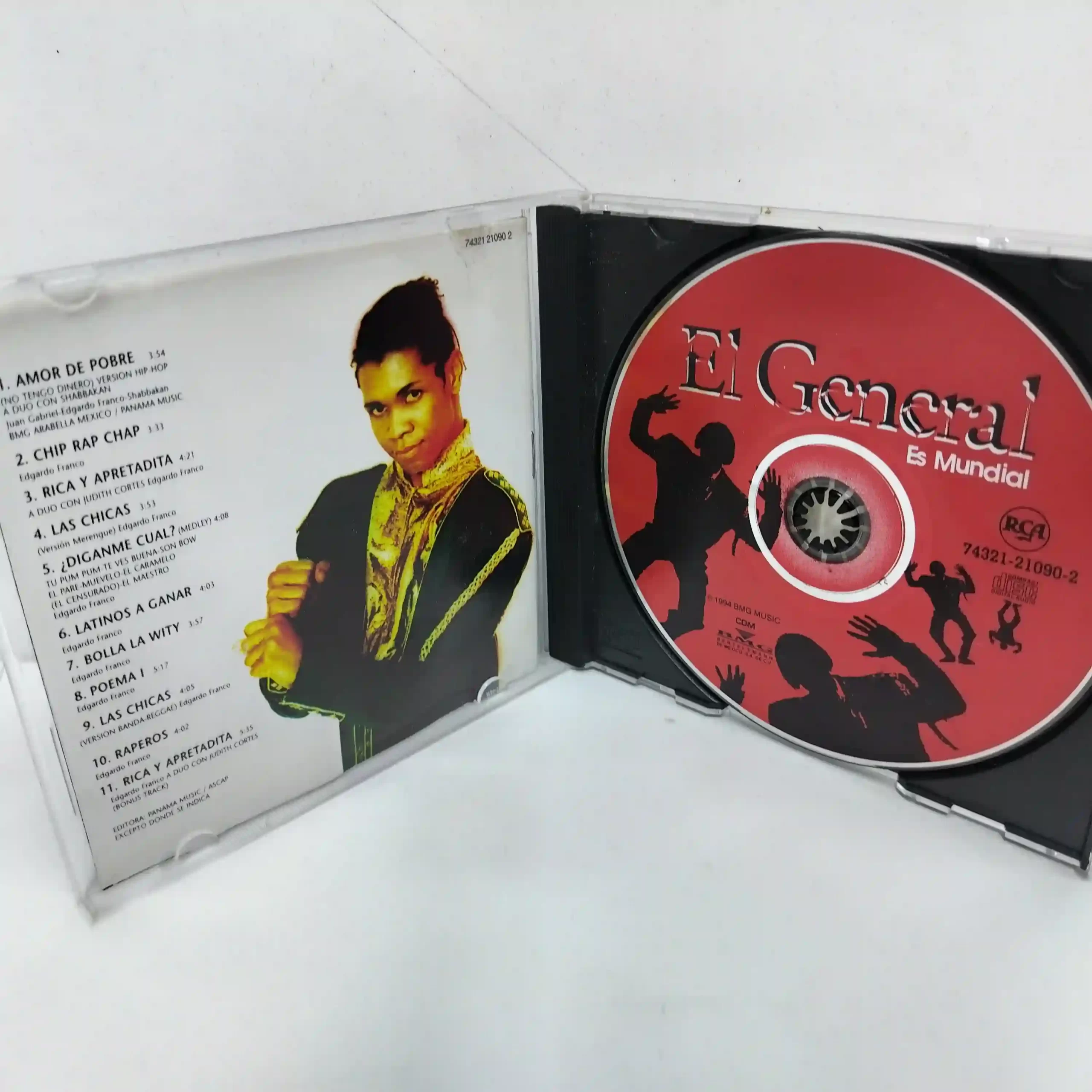 El General – Es Mundial (CD) - Imagen 3