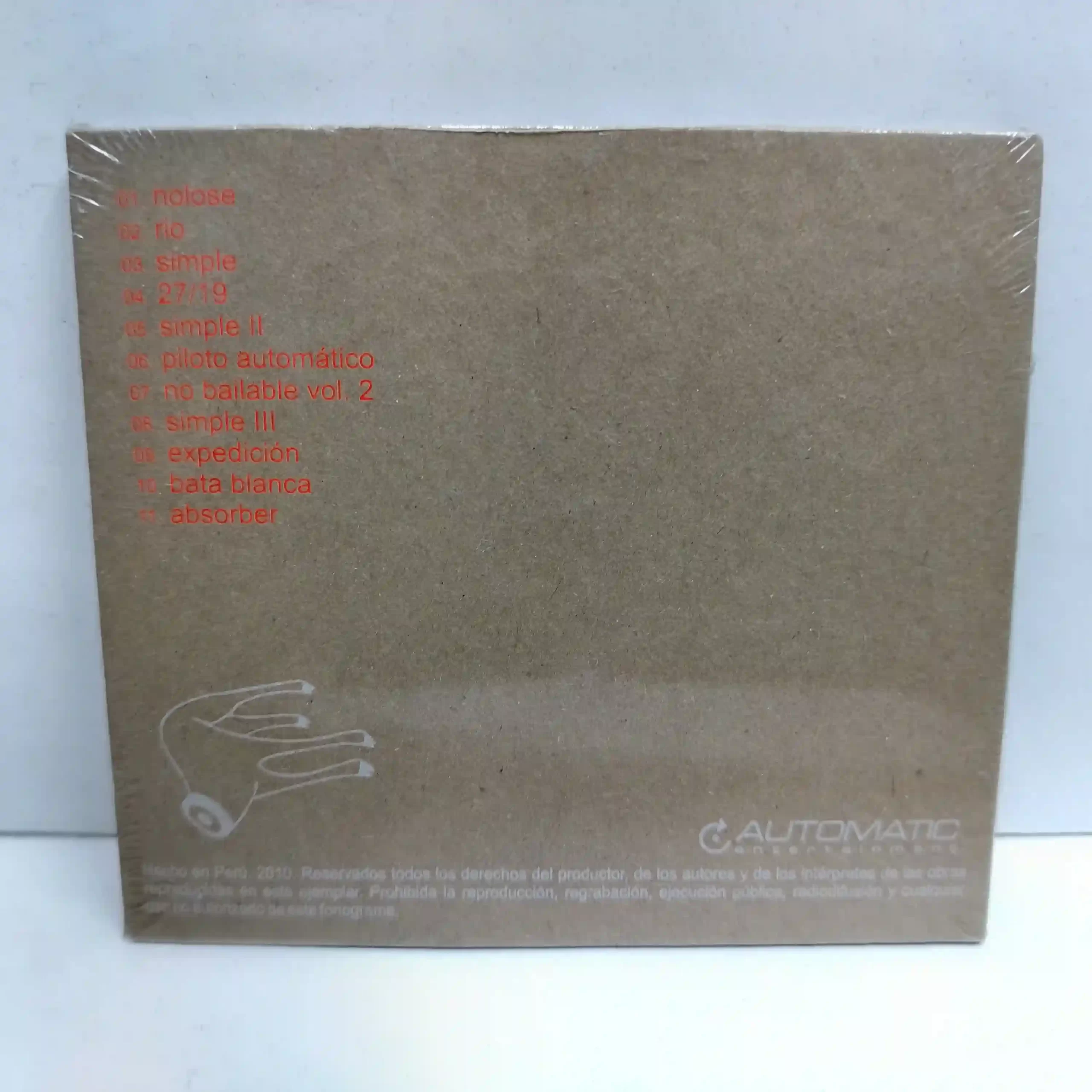 Kinder – Kinder (CD Sellado) - Imagen 2