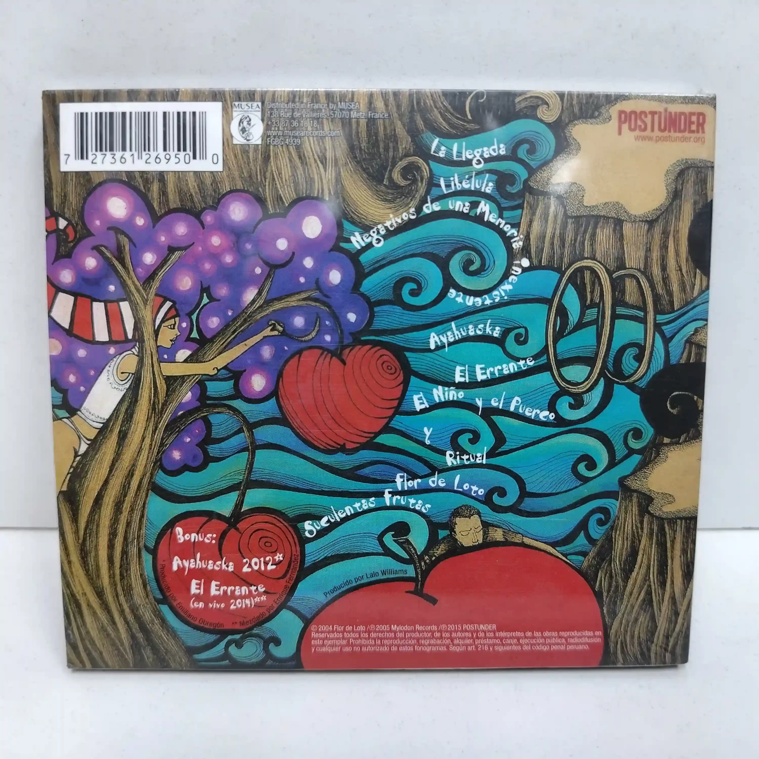 Flor de Loto – Flor de Loto (CD SELLADO) - Imagen 2