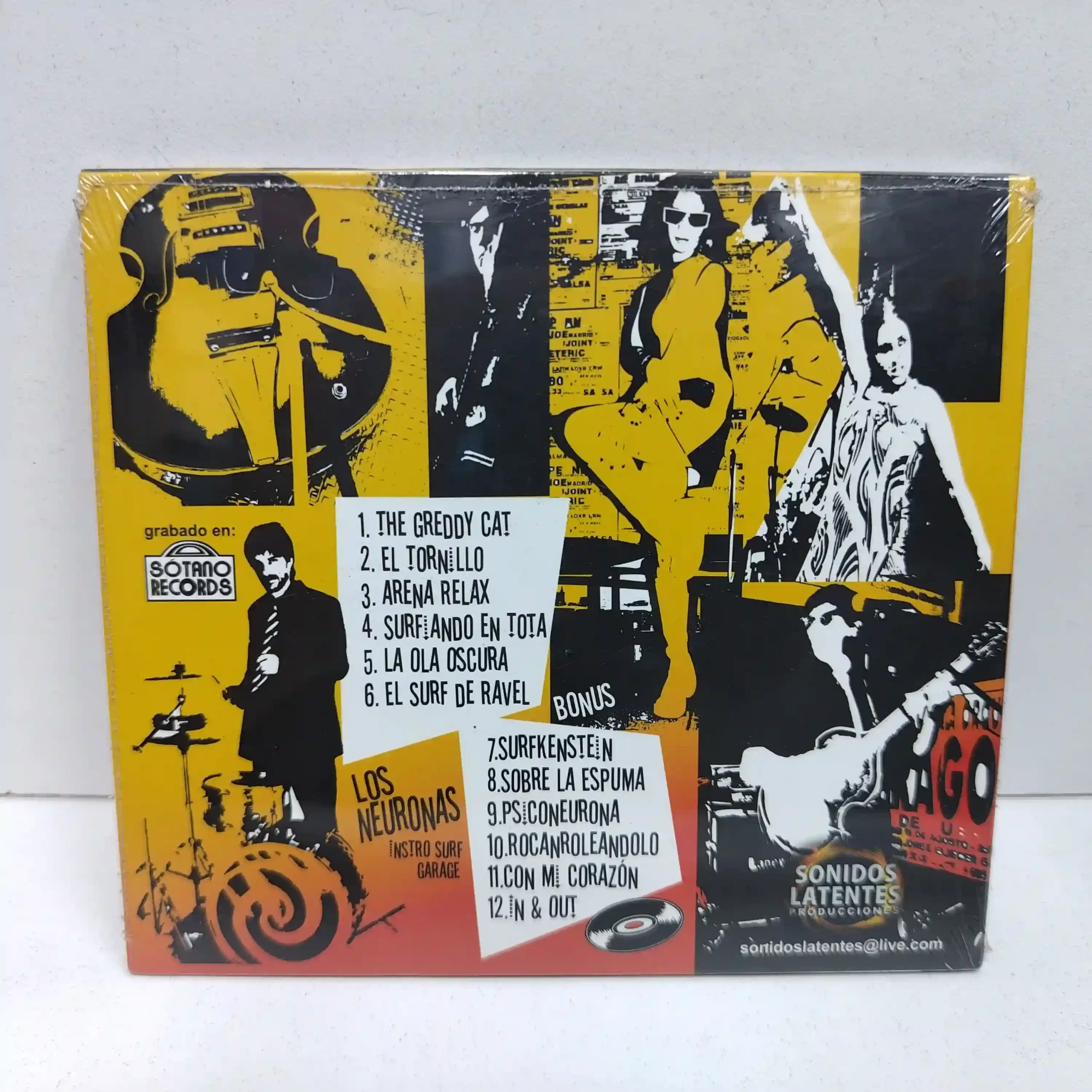Los Neuronas – Rompiendo la ola (CD SELLADO) - Imagen 2
