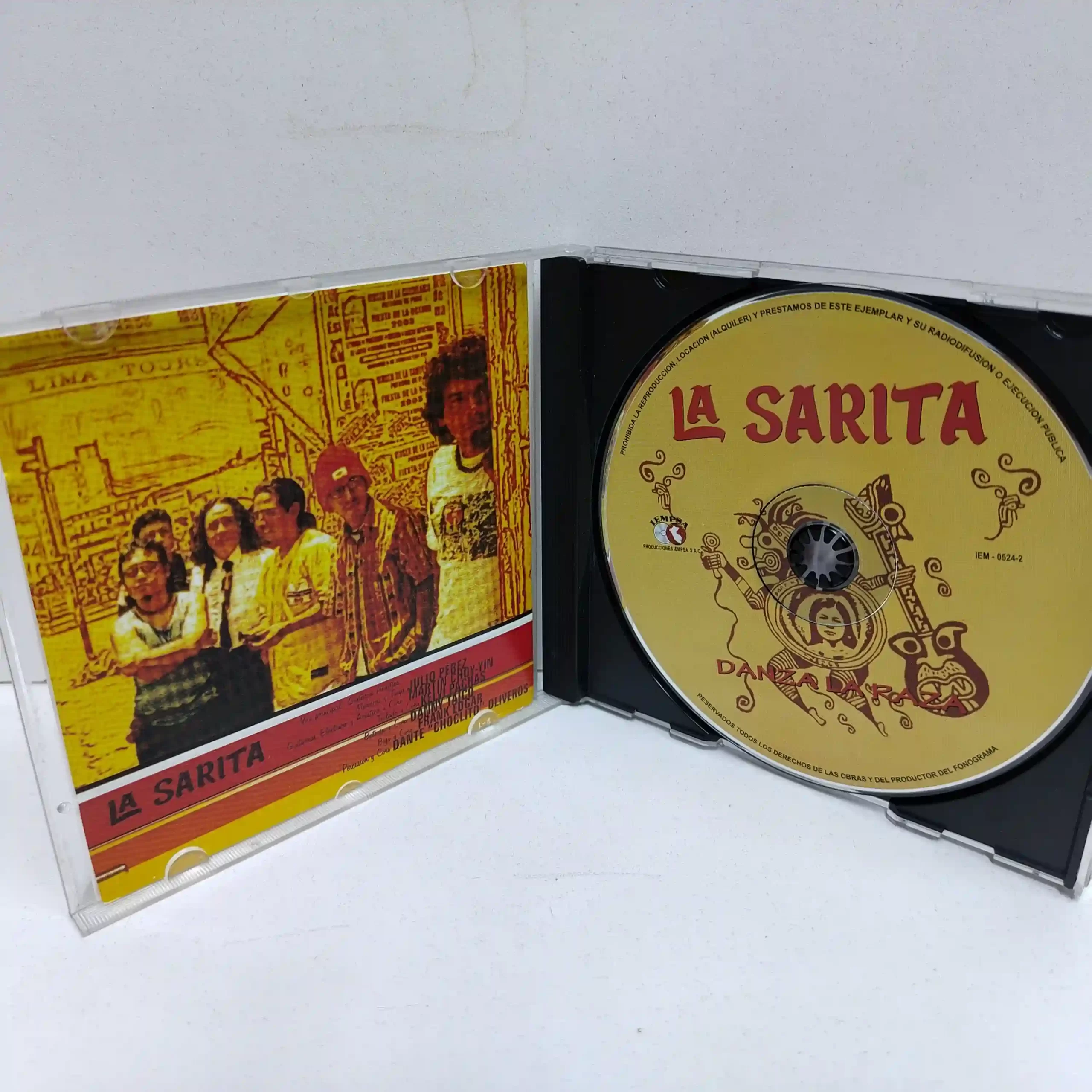 La Sarita – Danza la raza.(CD) - Imagen 3