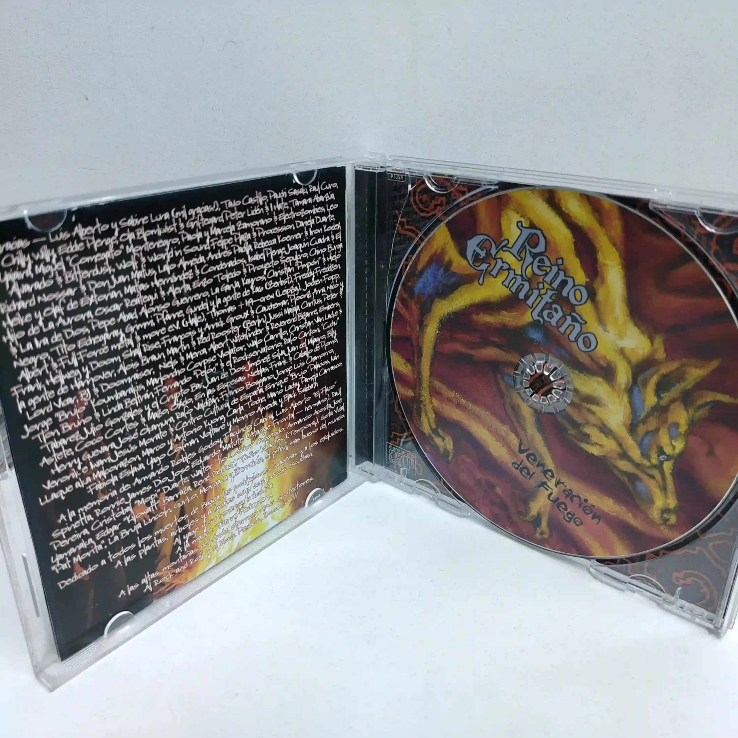 Reino Ermitaño – Veneración del fuego. (CD) - Imagen 3
