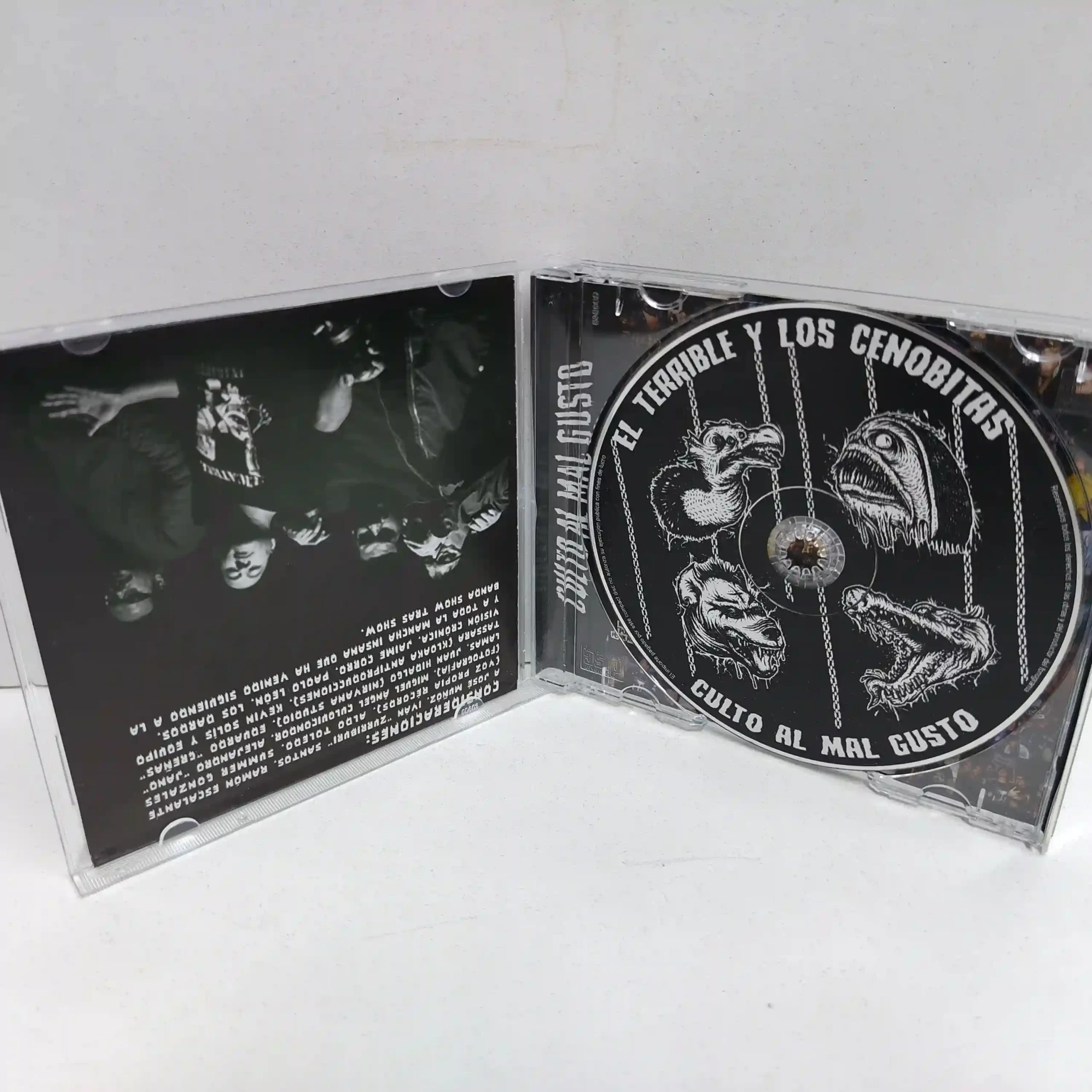 El Terrible y los cenobitas – Culto al mal gusto. (CD) - Imagen 3