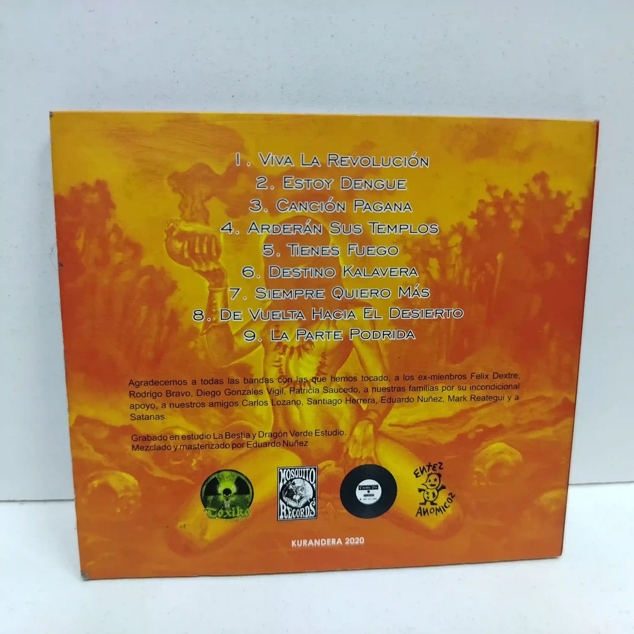 Kurandera – El pacto (CD) - Imagen 2