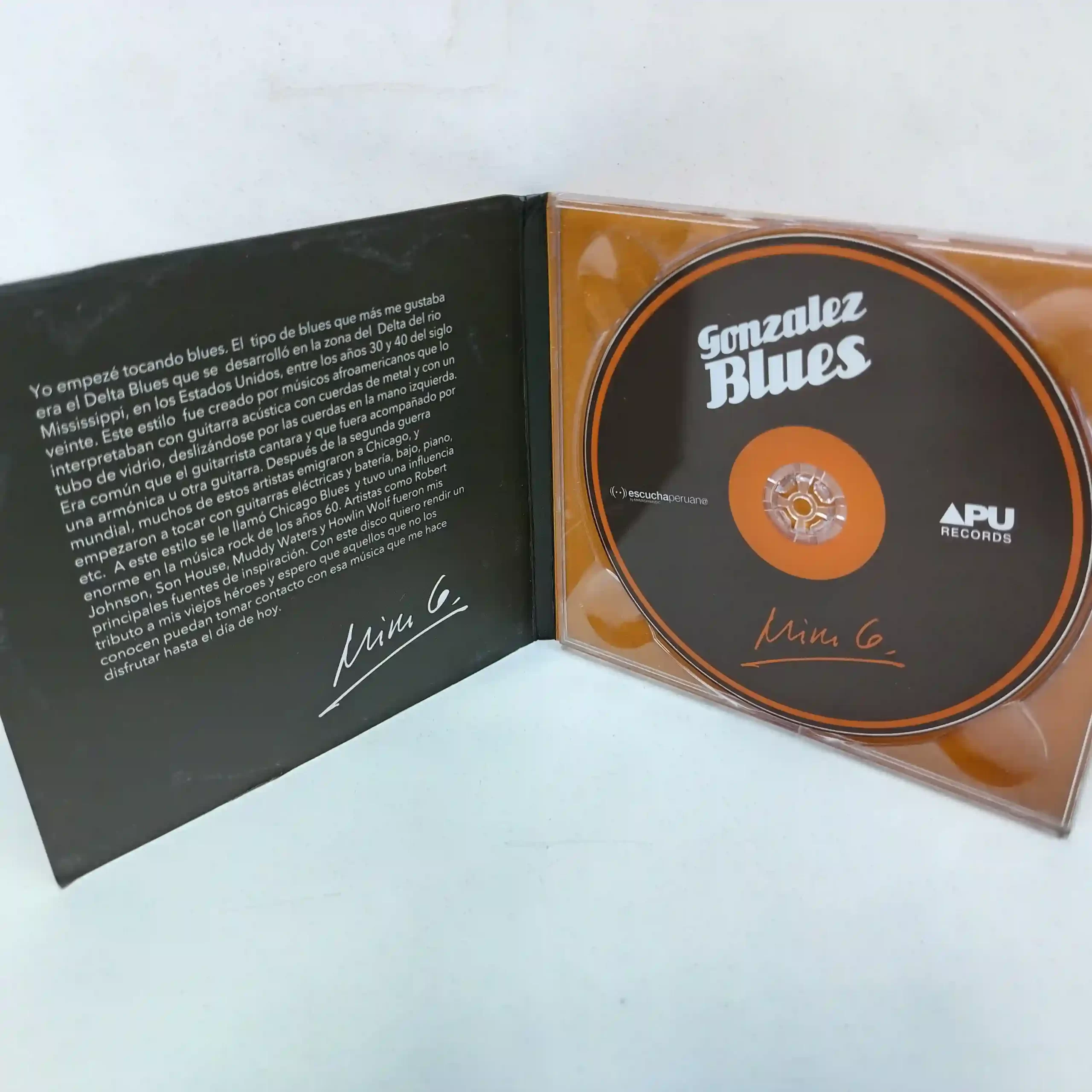 Miki Gonzalez – González Blues (CD) - Imagen 3